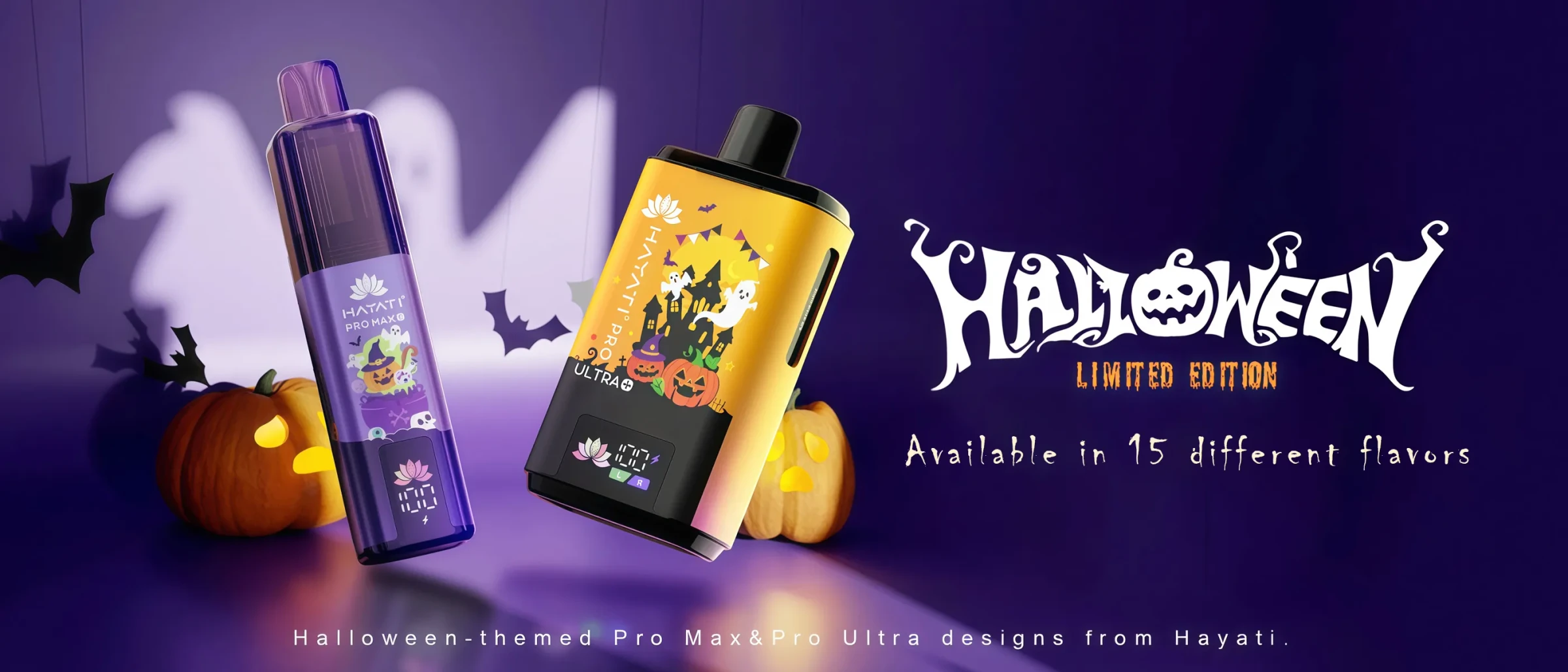 Hayati Pro Halloween Limited  Edition showcase