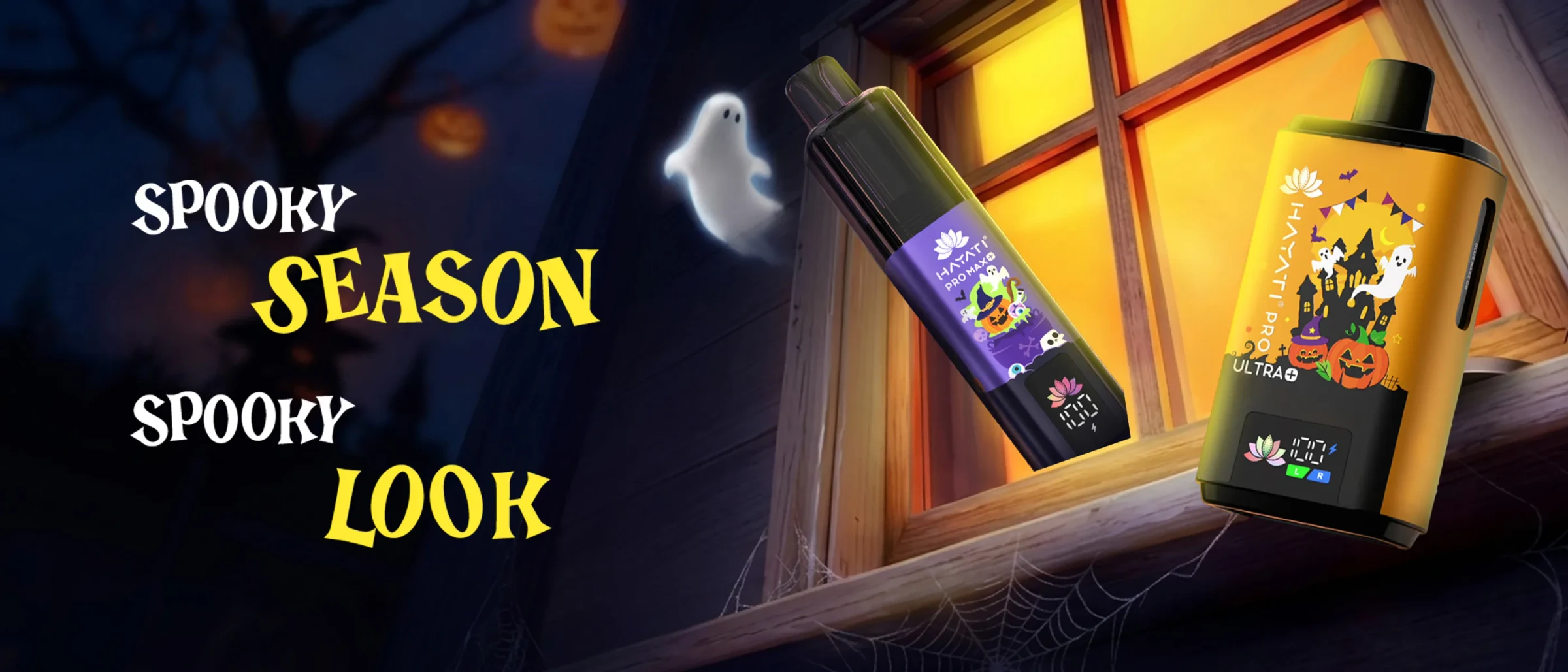 Hayati Pro Halloween Limited  Edition showcase