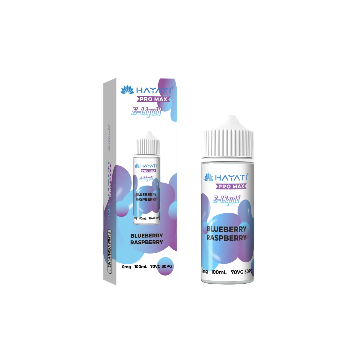 Hayati® Pro Max E-Liquid (70VG 30PG) Blueberry Raspberry image 1