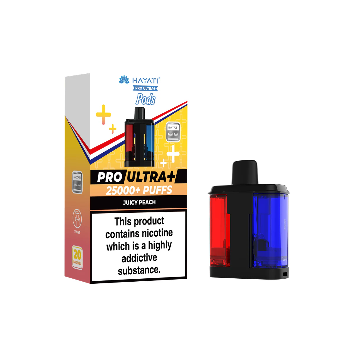 Hayati® Pro Ultra+ Pods Juicy Peach