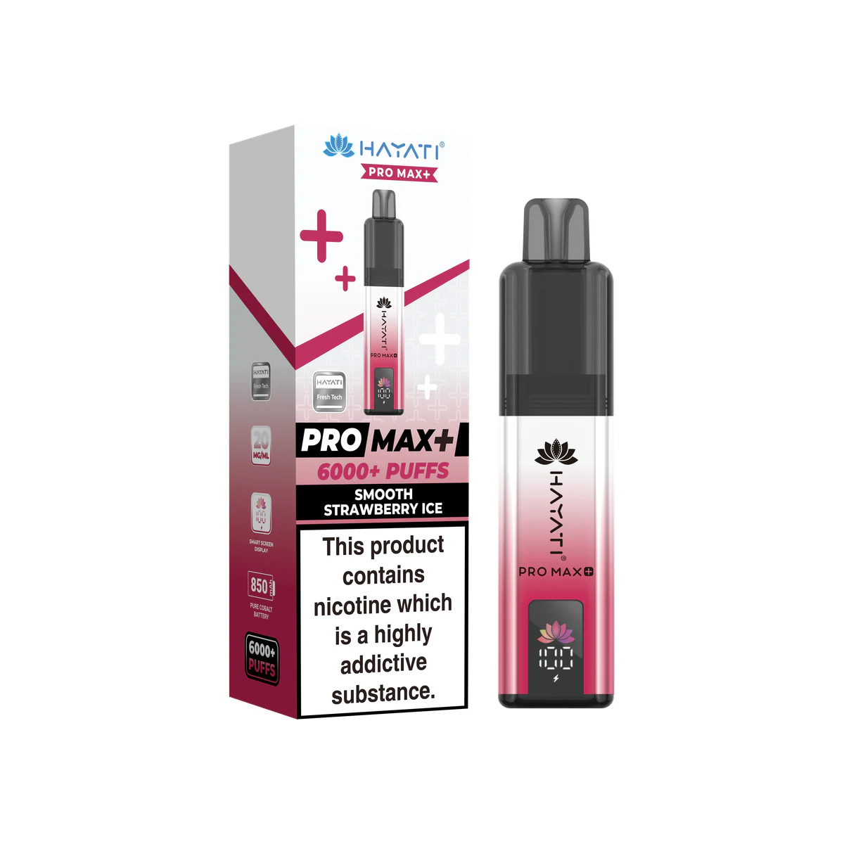 Hayati® Pro Max+ Kit – Smooth Strawberry Ice