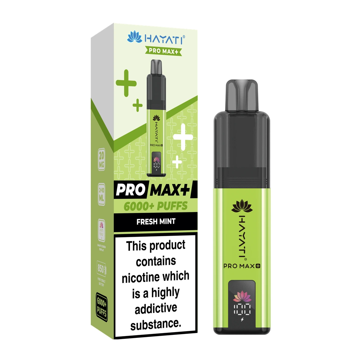 Hayati® Pro Max+ KIT Fresh Mint wholesale vape product