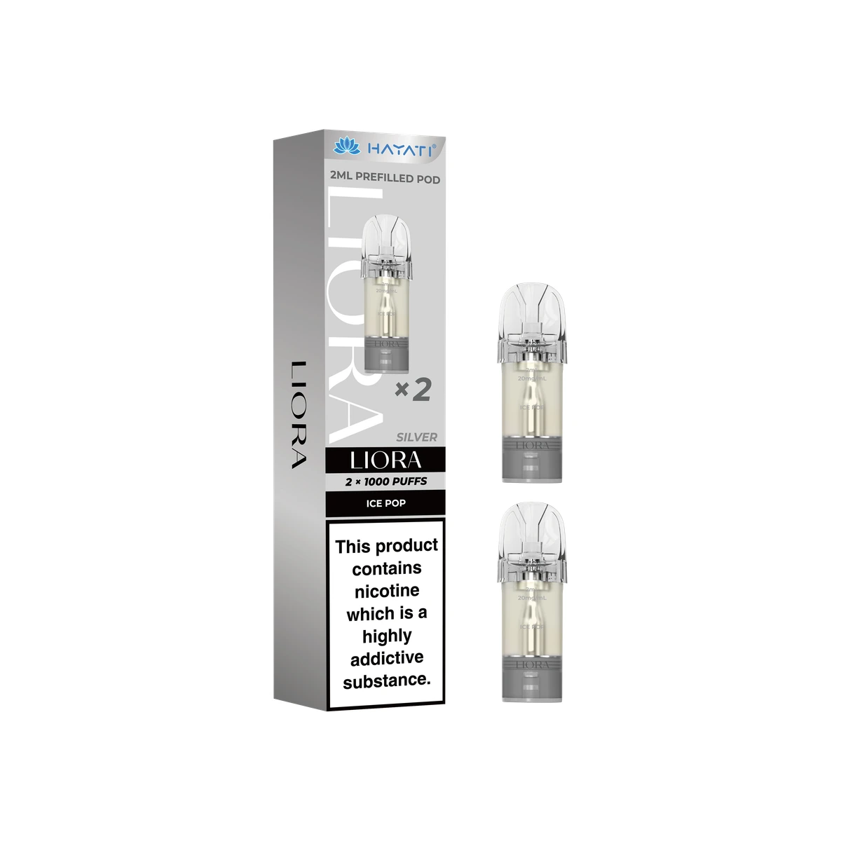 Hayati® Liora 2mL Prefilled Pods Ice Pop