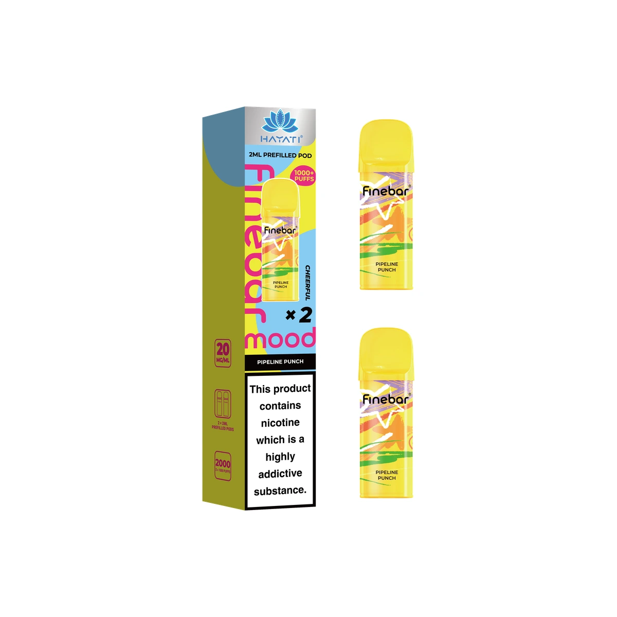 Hayati® Finebar Mood Pods Pipeline Punch