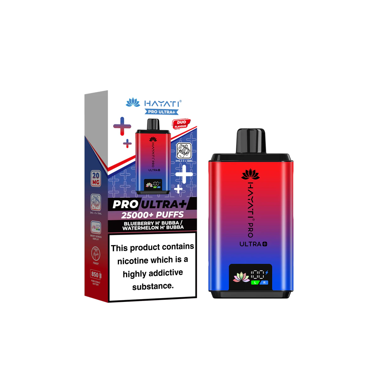 Hayati® Pro Ultra+ Blueberry H Bubba / Watermelon H' Bubba