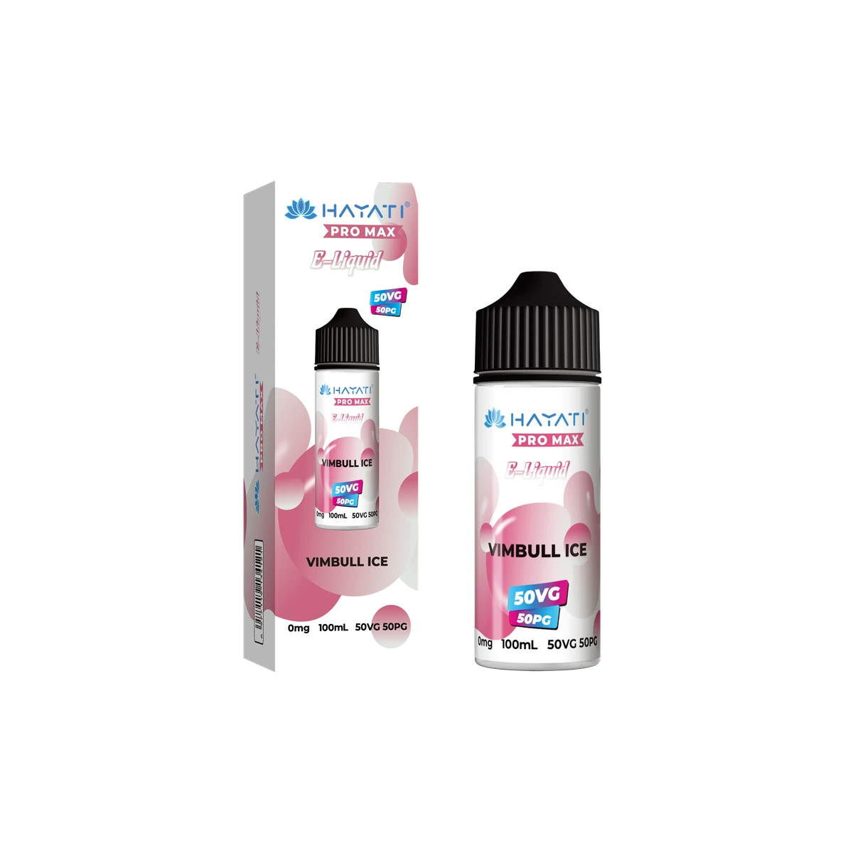 Hayati® Pro Max E-Liquid 50/50 Vimbull Ice wholesale vape product