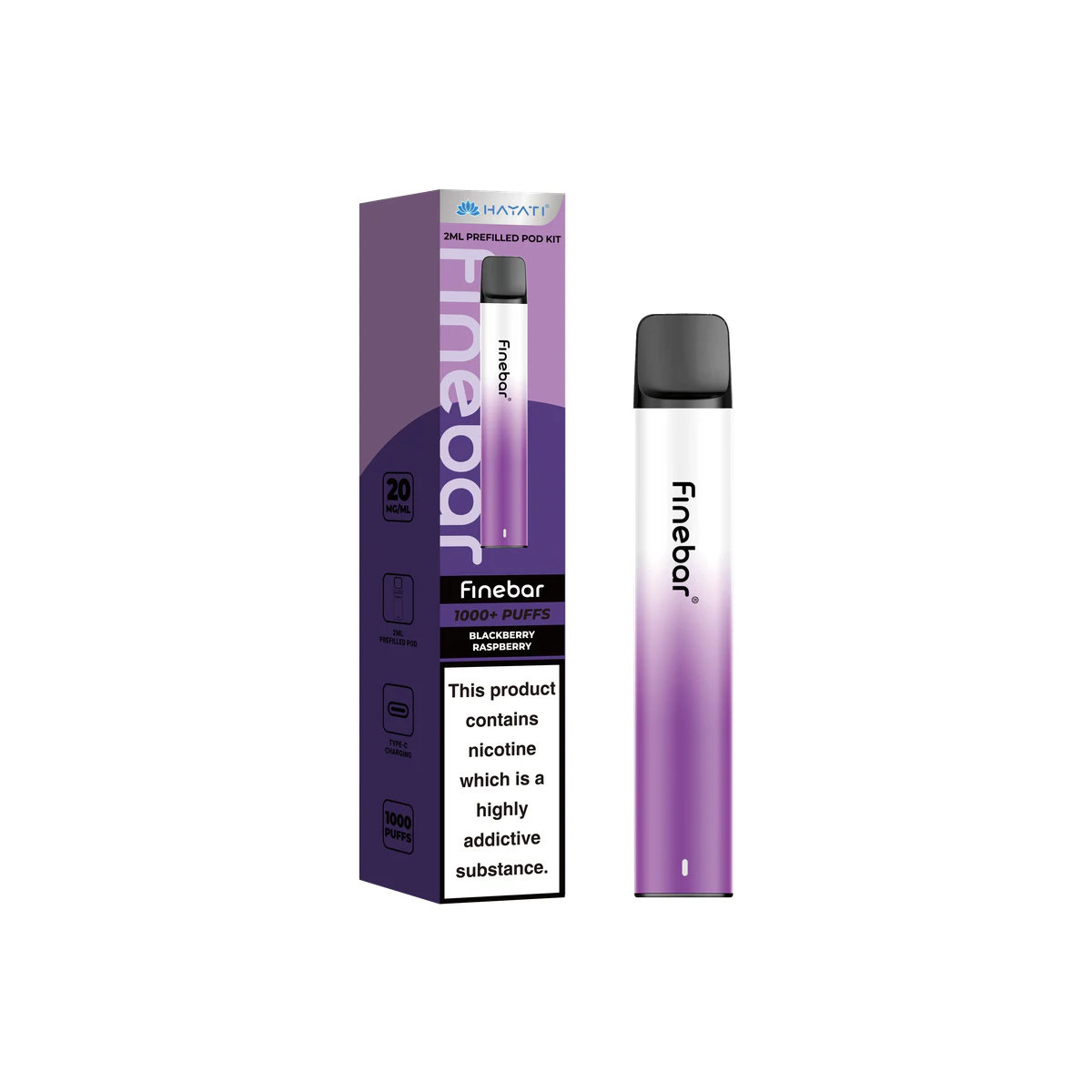 Hayati® Finebar Blackberry Raspberry