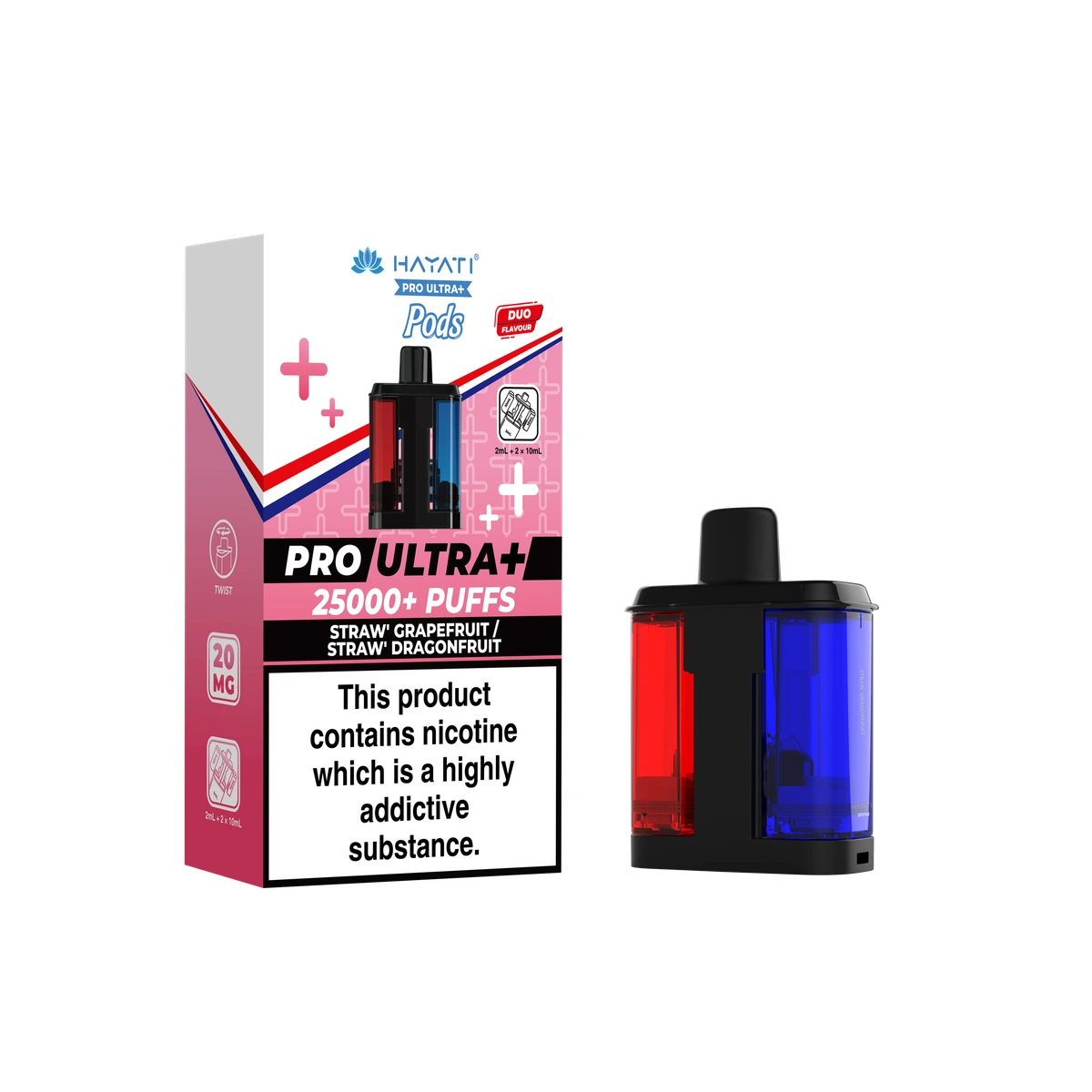 Hayati Pro Ultra+ POD Watermelon Fruit Twist wholesale vape product