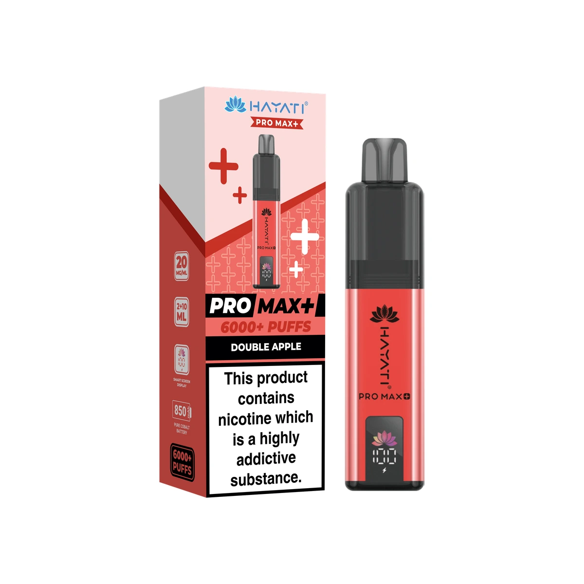 Hayati® Pro Max+ KIT Double Apple wholesale vape product