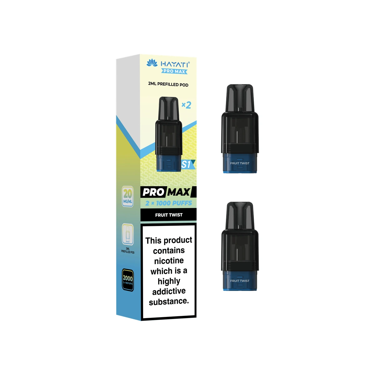 Hayati® Pro Max S1 Pods Fruit Twist