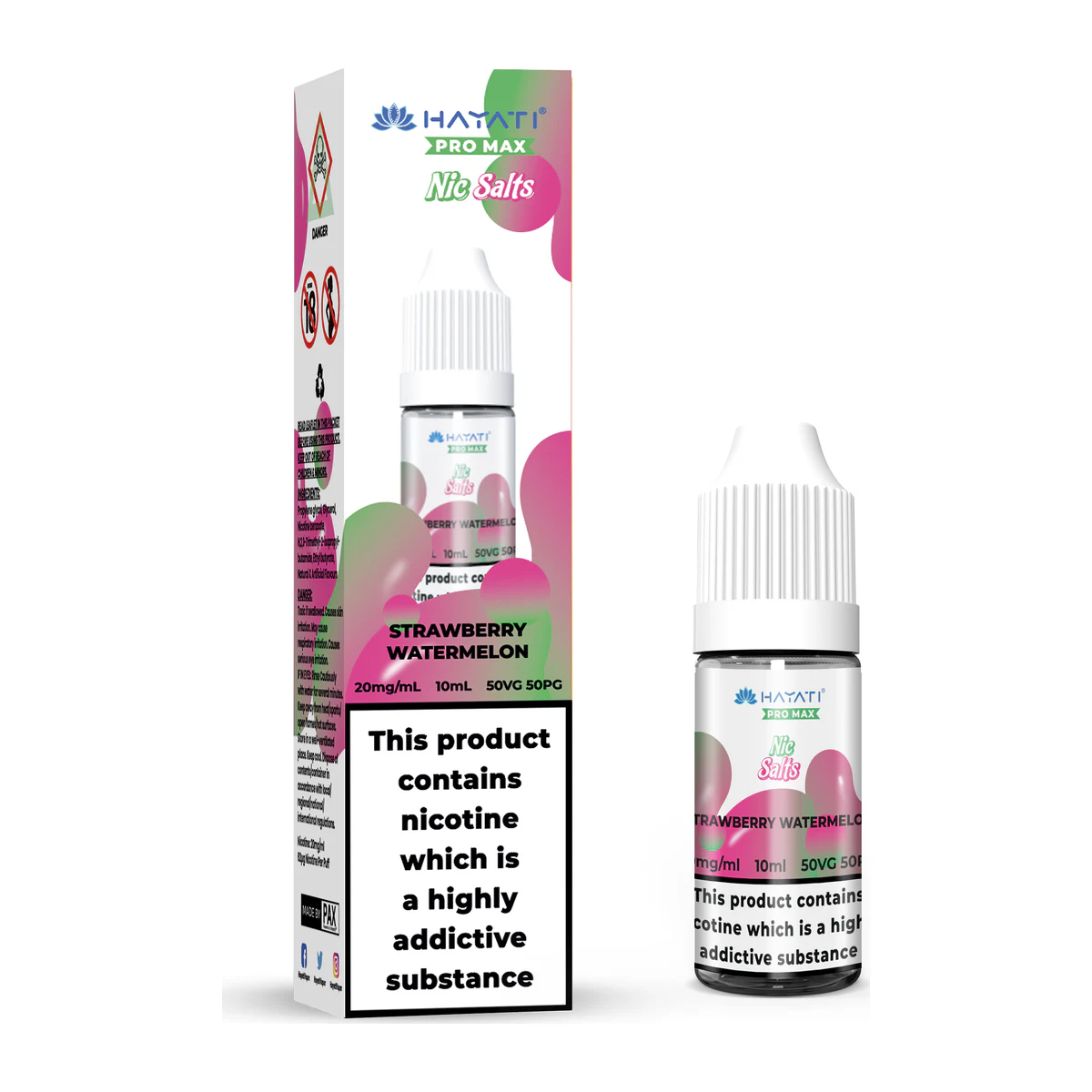 Hayati® Pro Max Nic Salts Strawberry Watermelon 20mg