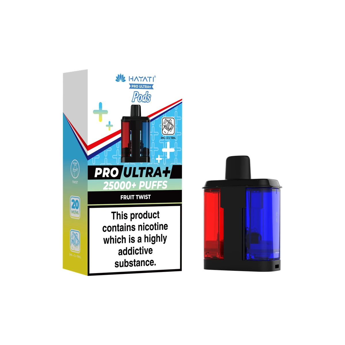Hayati Pro Ultra+ POD Fruit Twist wholesale vape product