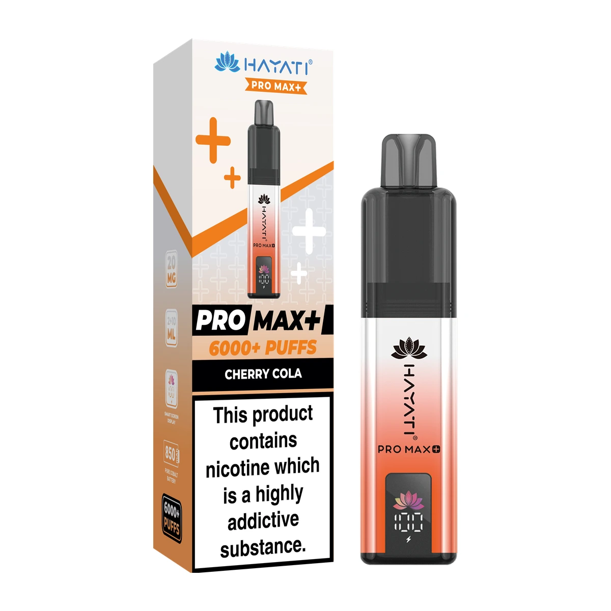 Hayati® Pro Max+ KIT Cherry Cola wholesale vape product