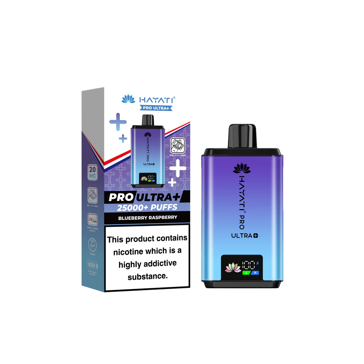 Hayati® Pro Ultra+ Blueberry Raspberry