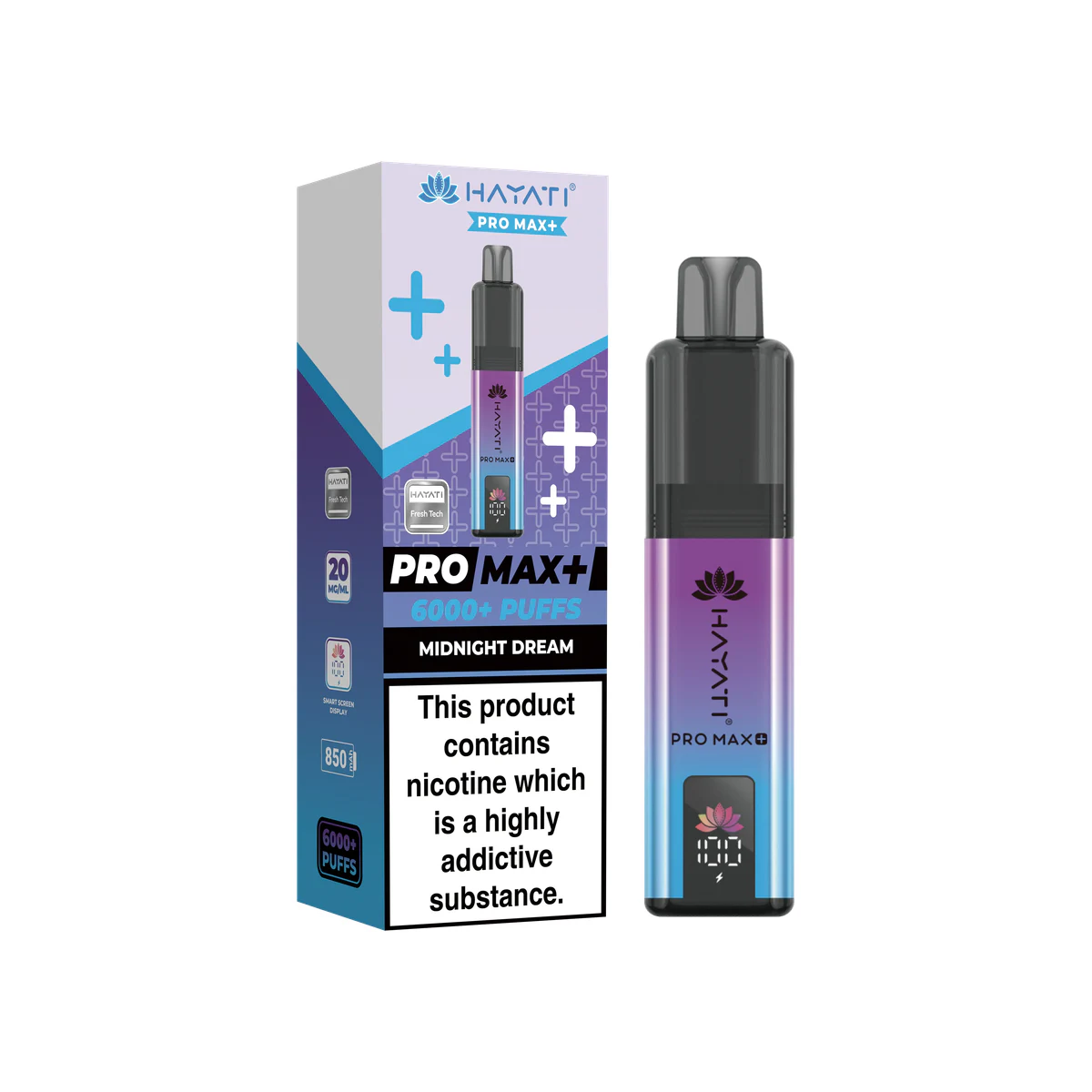 Hayati® Pro Max+kit Midnight Dream wholesale vape product