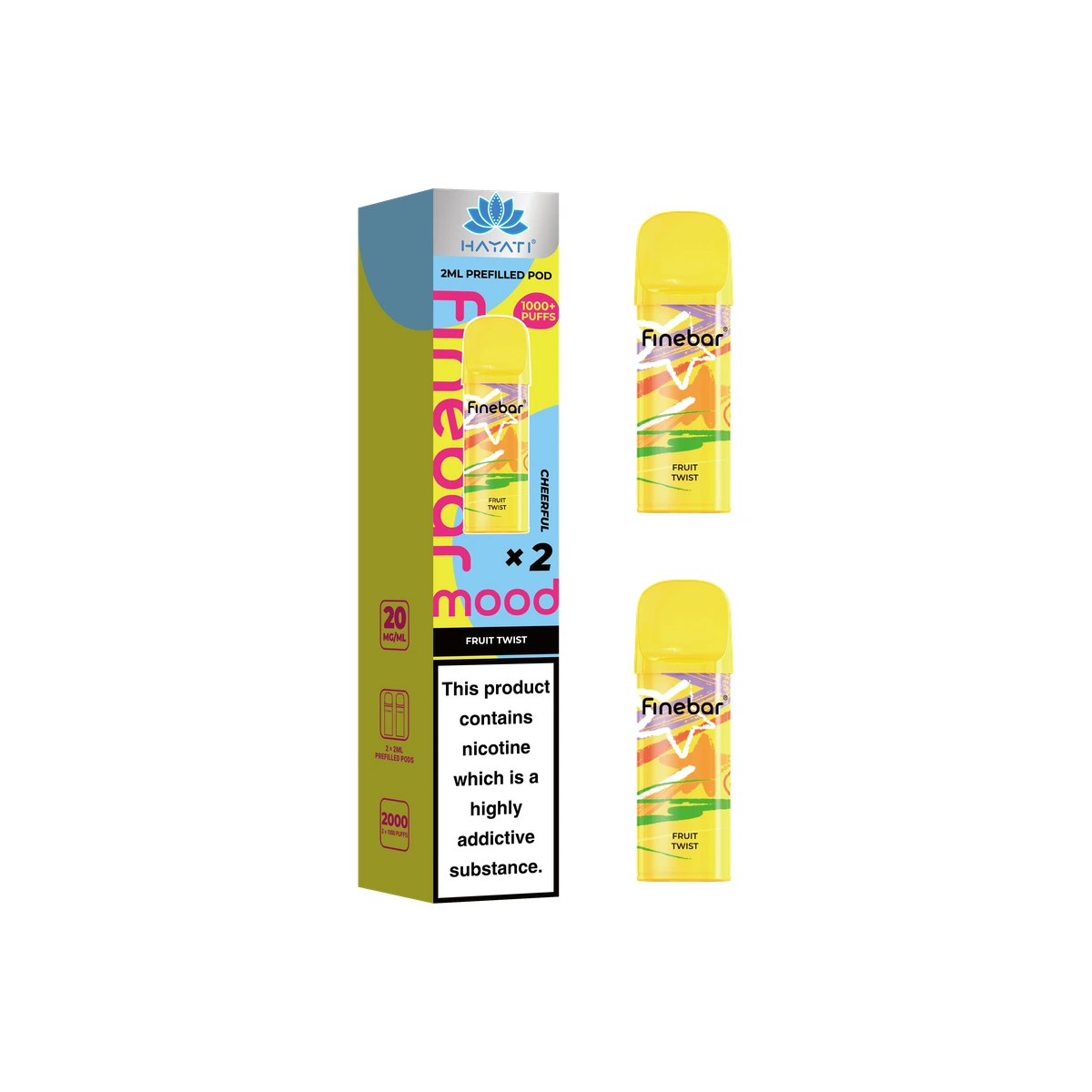 Hayati® Finebar Mood Pods Fruit Twist