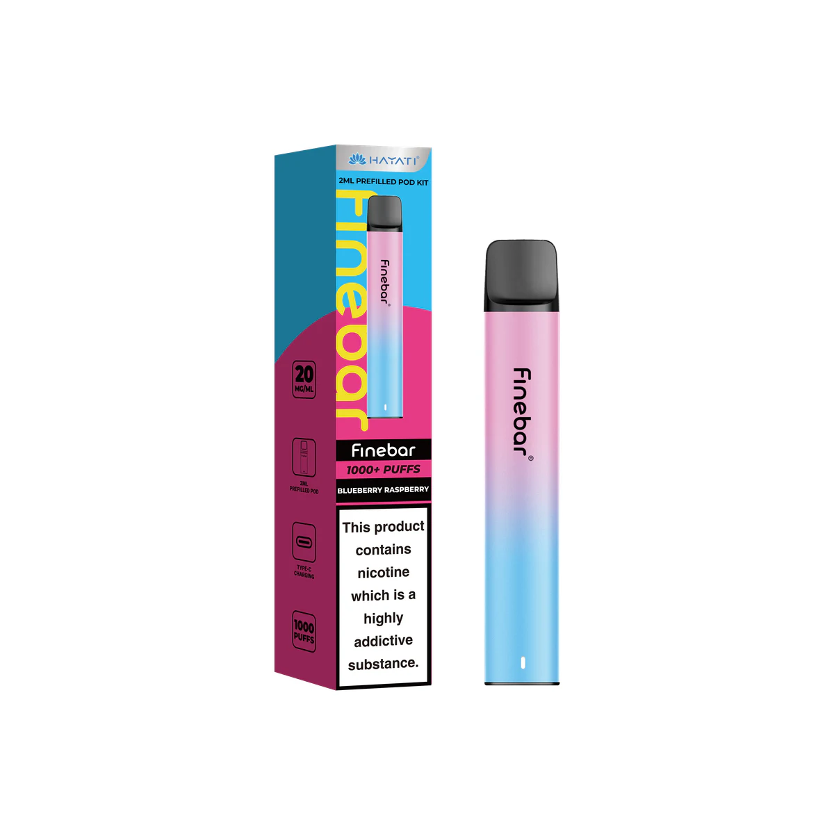 Hayati® Finebar Blueberry Raspberry