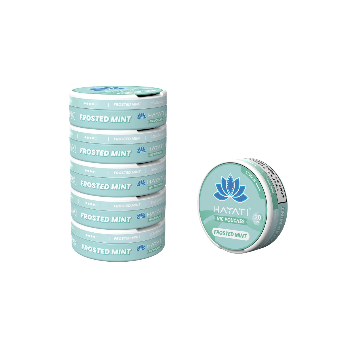 Hayati® Nic Pouches Frosted Mint wholesale vape product