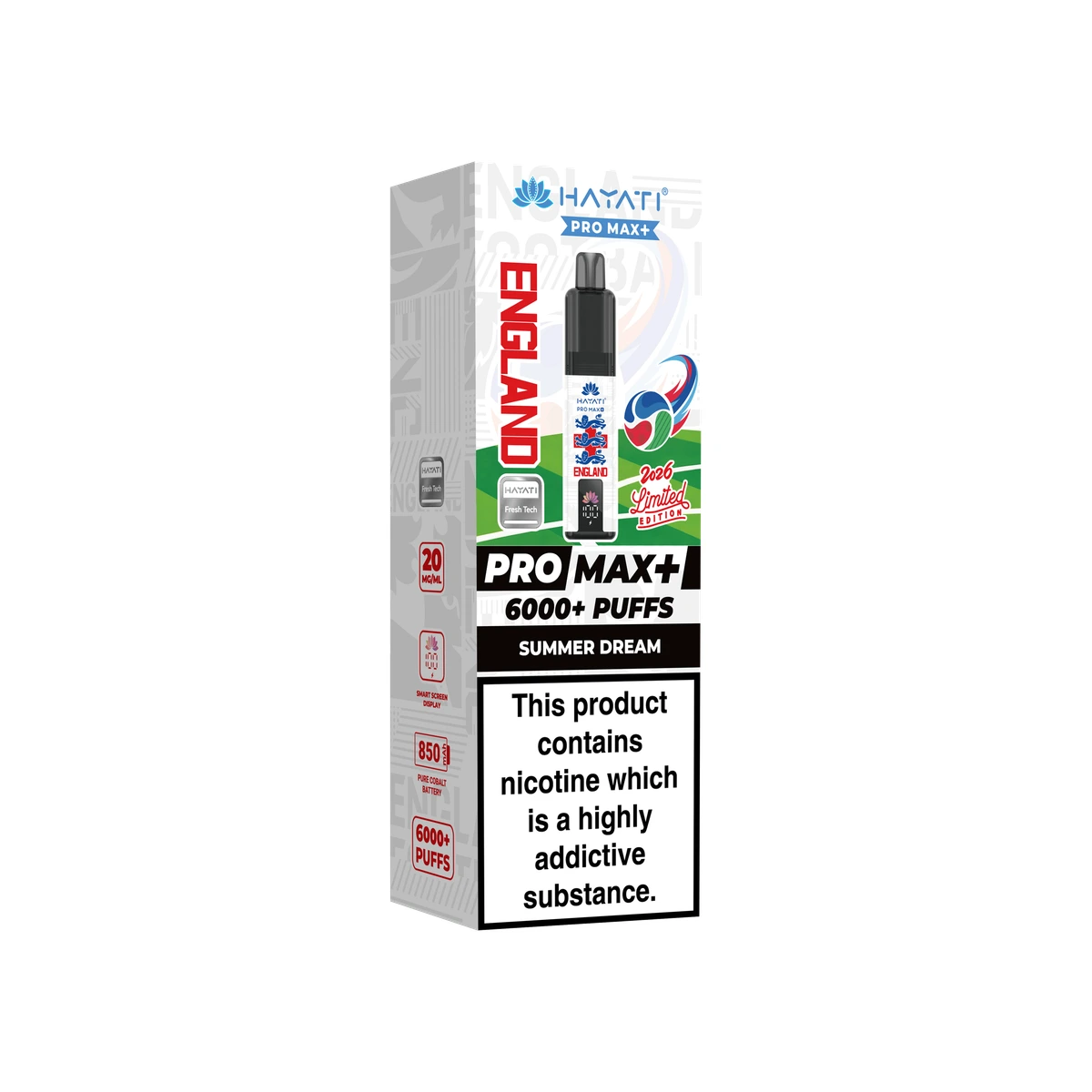 Hayati® Pro Max+ World Cup Limited Edition (England) Summer Dream image 1