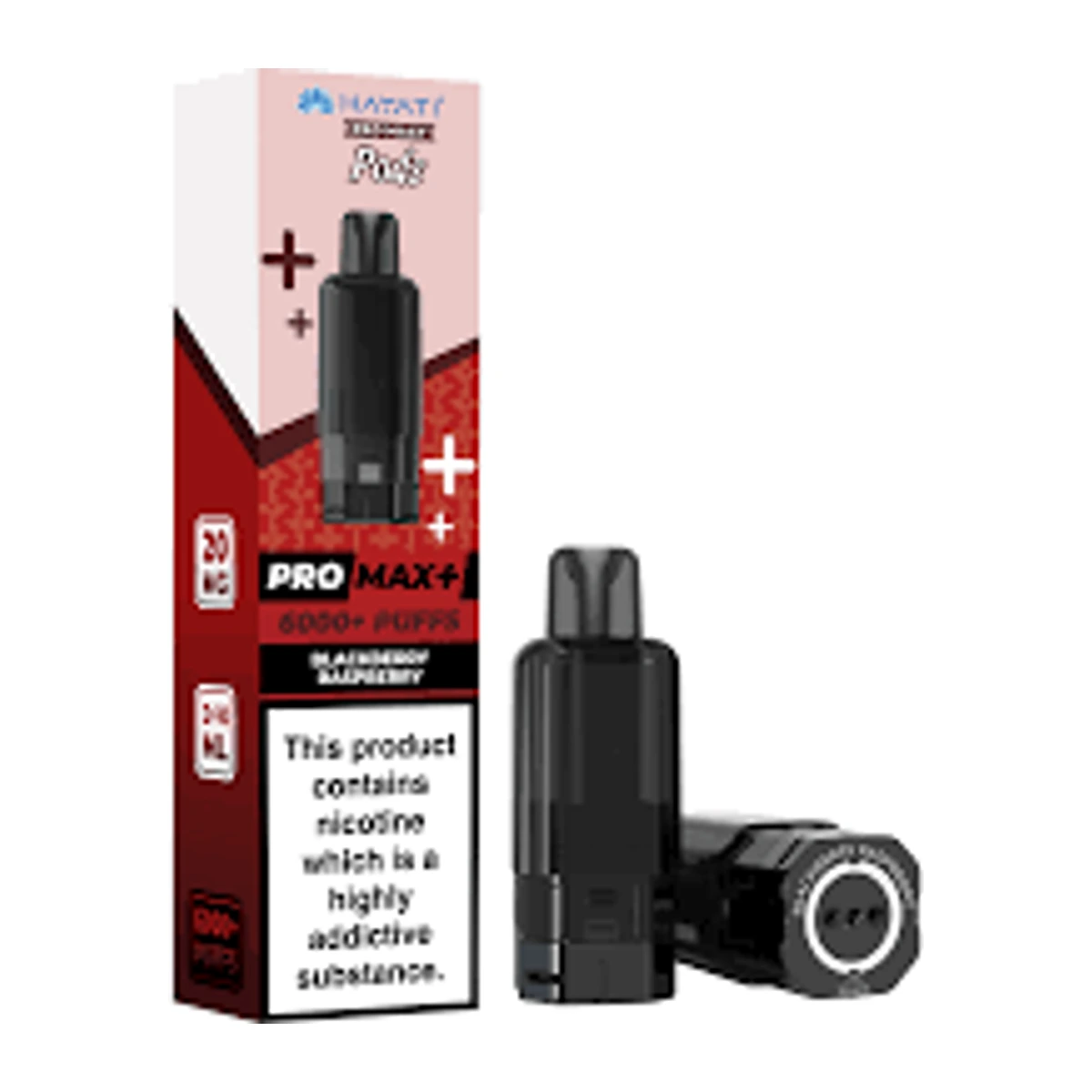 Hayati® Pro Max+ POD Blackberry Raspberry wholesale vape product