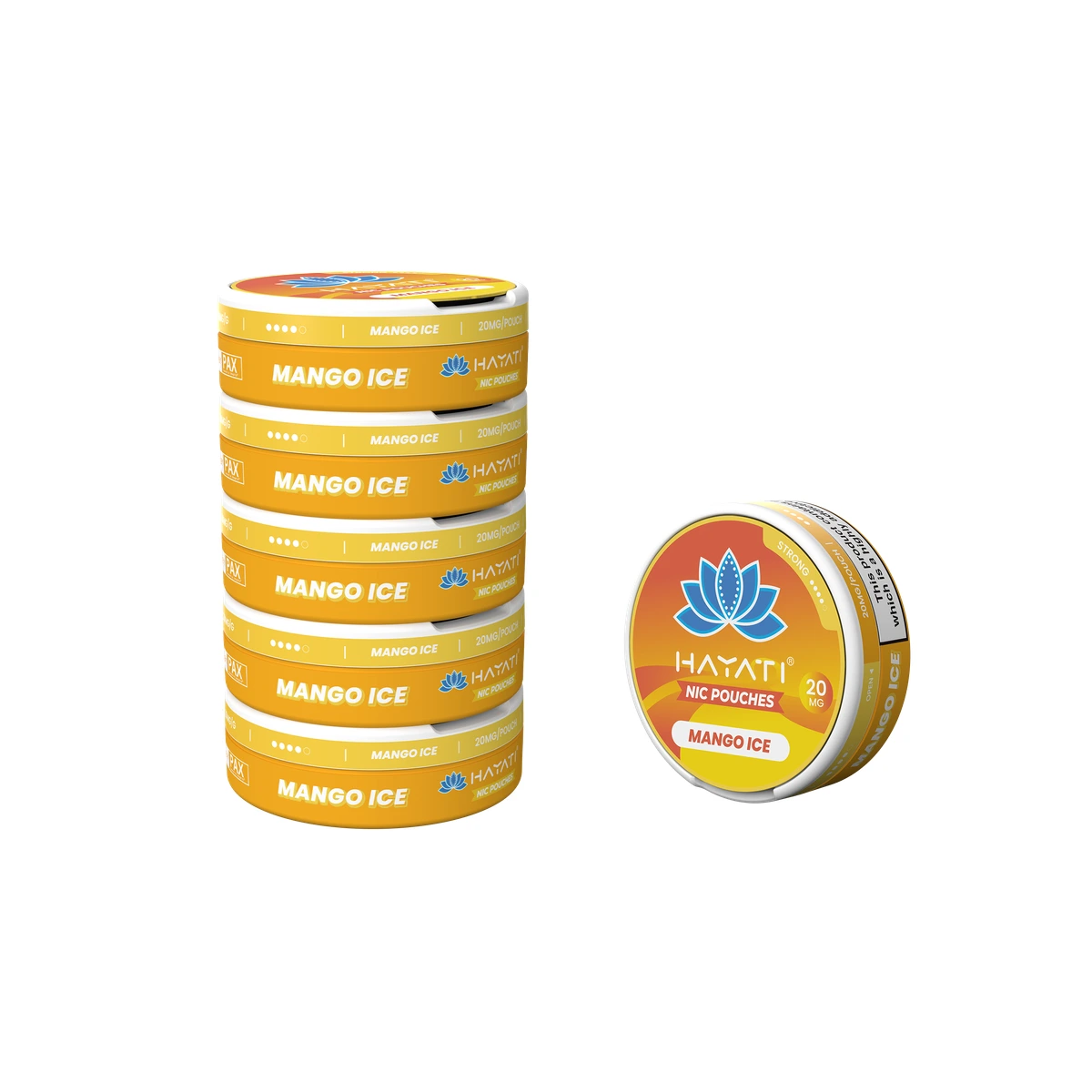 Hayati® Nic Pouches Mango Ice wholesale vape product