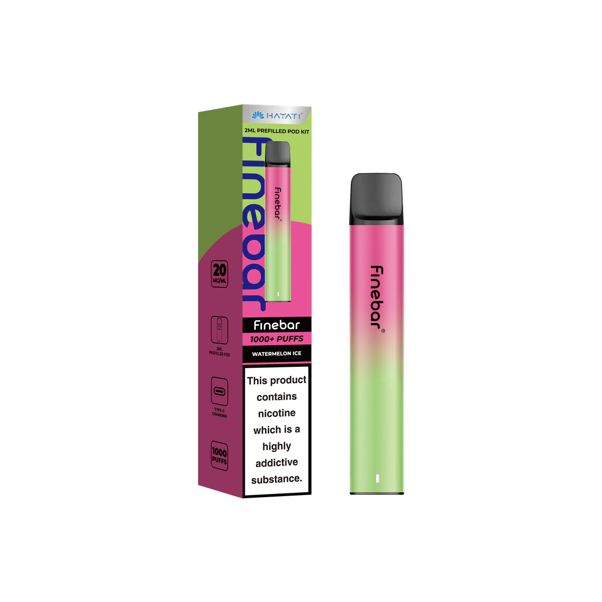 Hayati® Finebar Watermelon Ice
