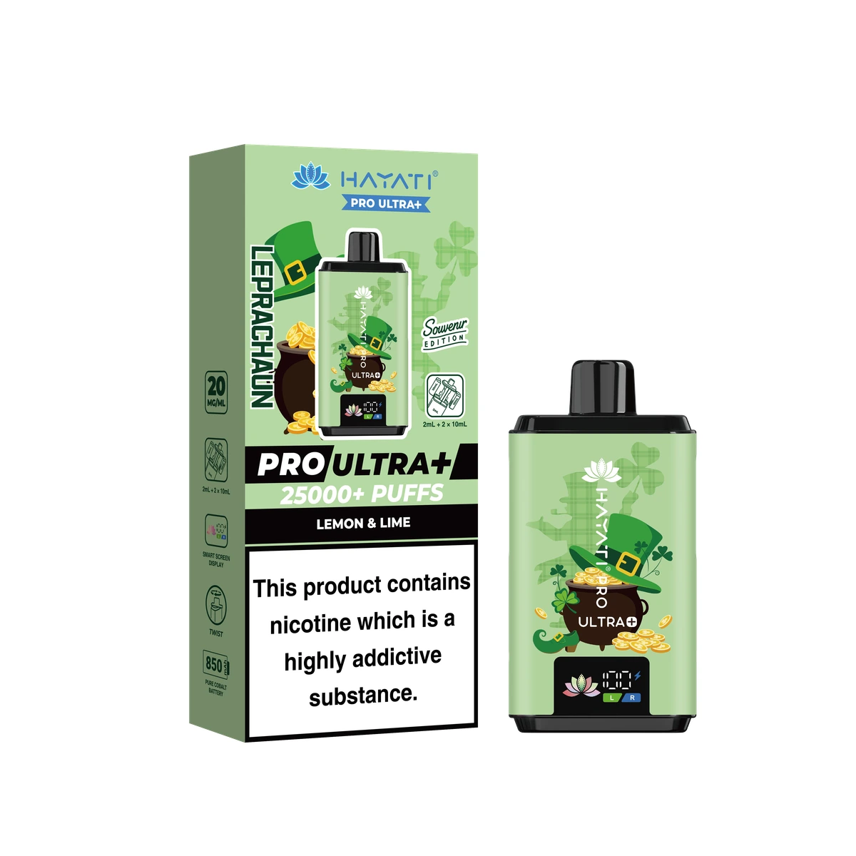 Hayati® Pro Ultra+ Souvenir Edition (Ireland) Lemon & Lime
