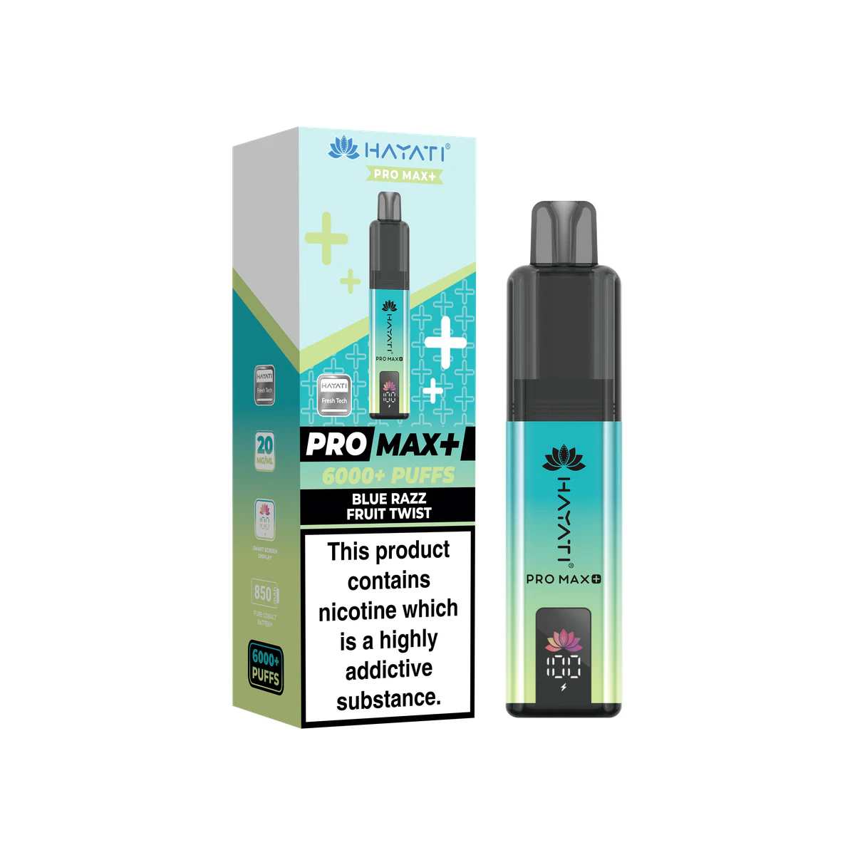 Hayati® Pro Max+ Blue Razz Fruit Twist