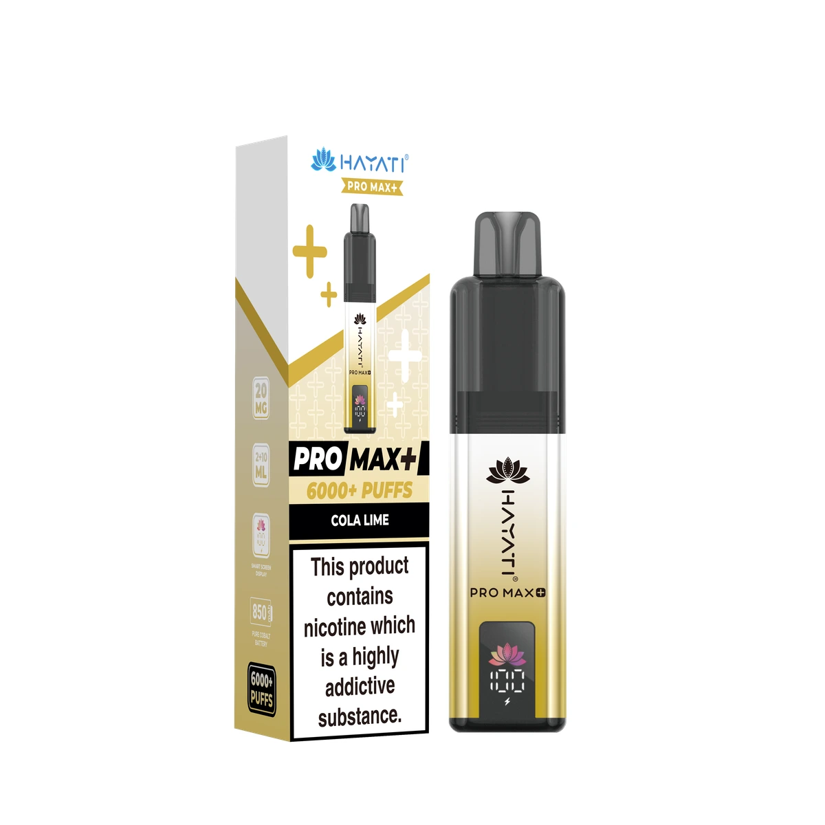 Hayati® Pro Max+ KIT Cola Lime wholesale vape product