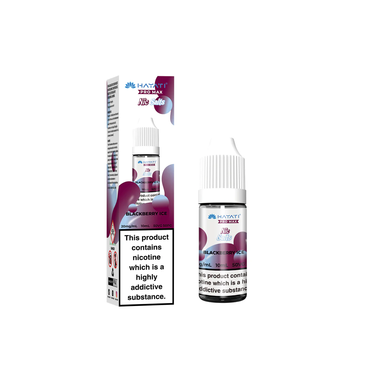 Hayati® Pro Max Nic Salts Blackberry Ice 20mg