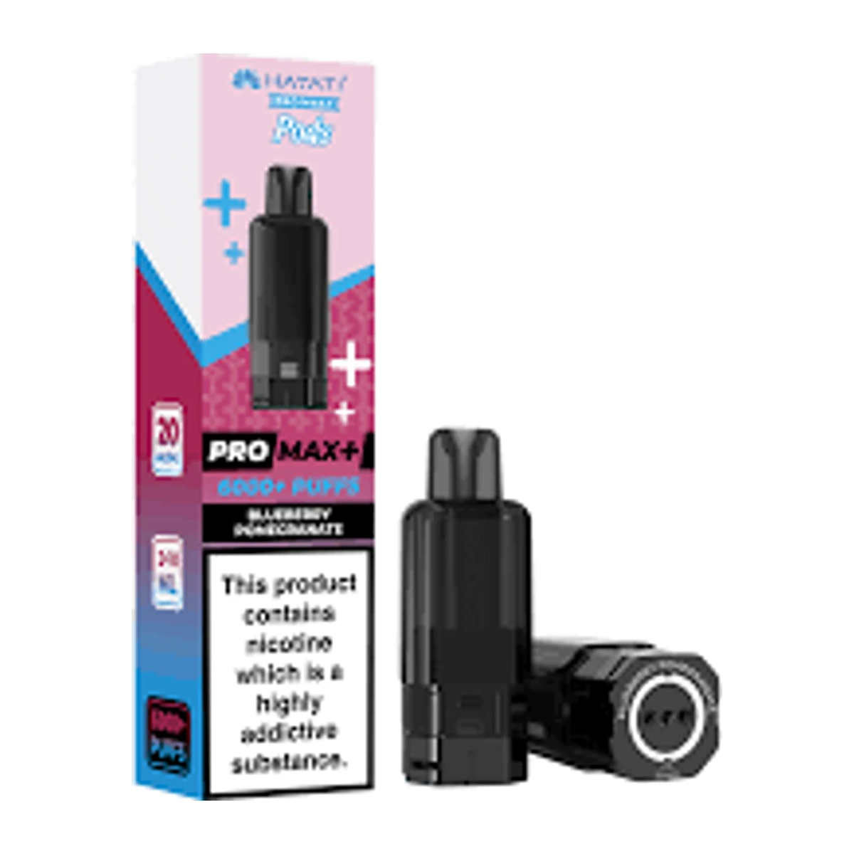Hayati® Pro Max+ POD Blueberry Pomegranate wholesale vape product