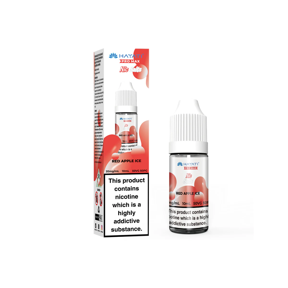 Hayati® Pro Max Nic Salts Red Apple Ice 20mg