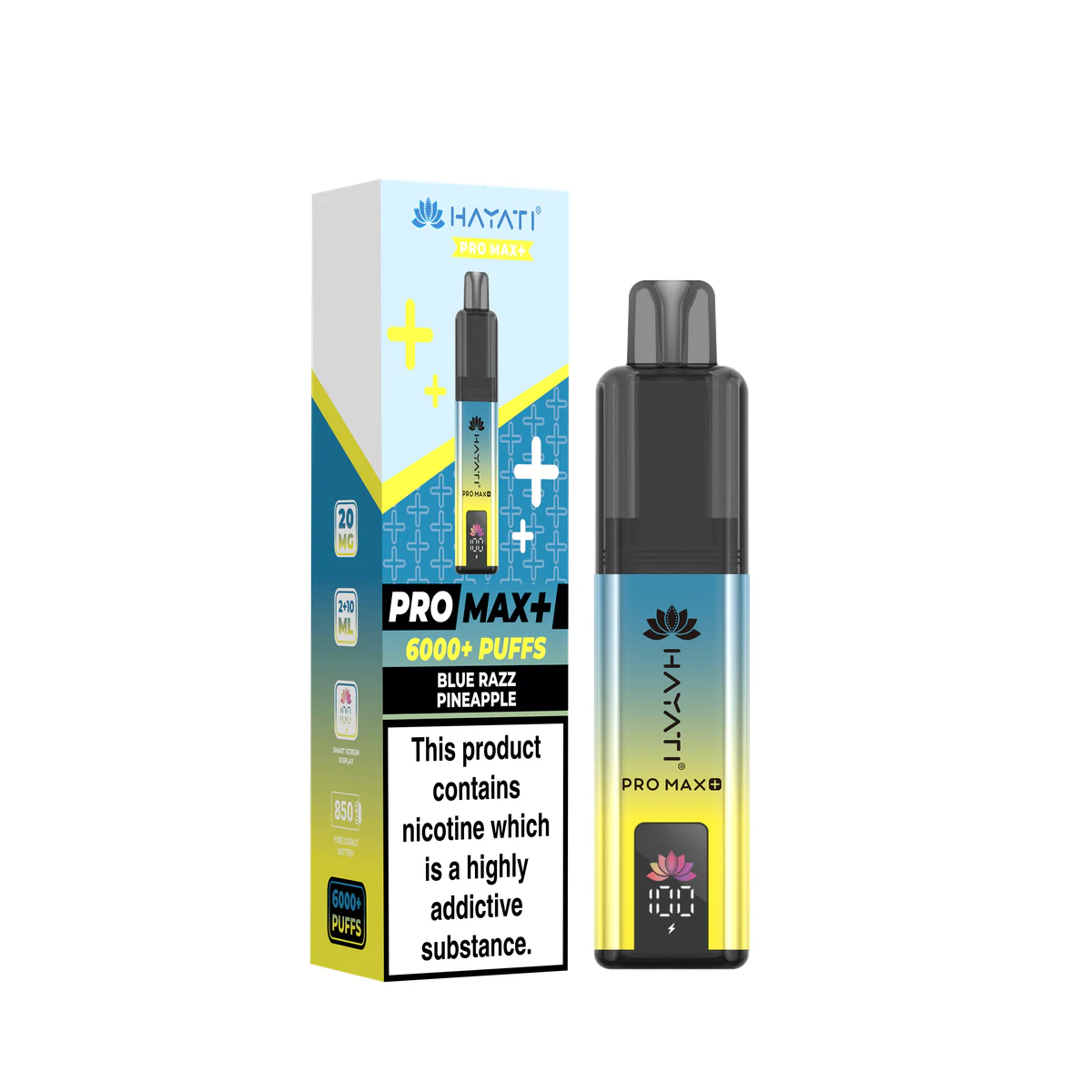 Hayati® Pro Max+ Blue Razz Pineapple