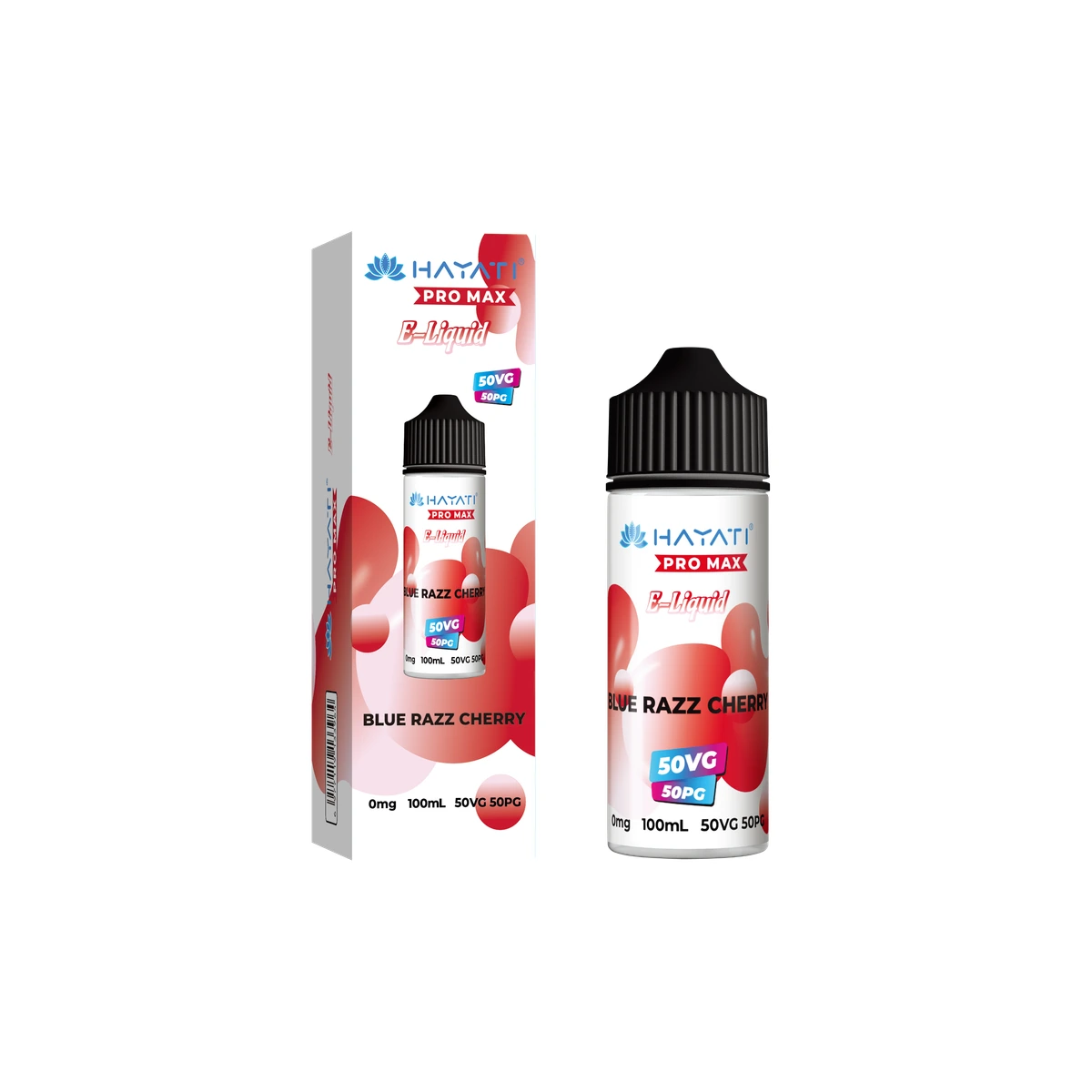 Hayati® Pro Max E-Liquid 50/50 Blue Razz Cherry wholesale vape product