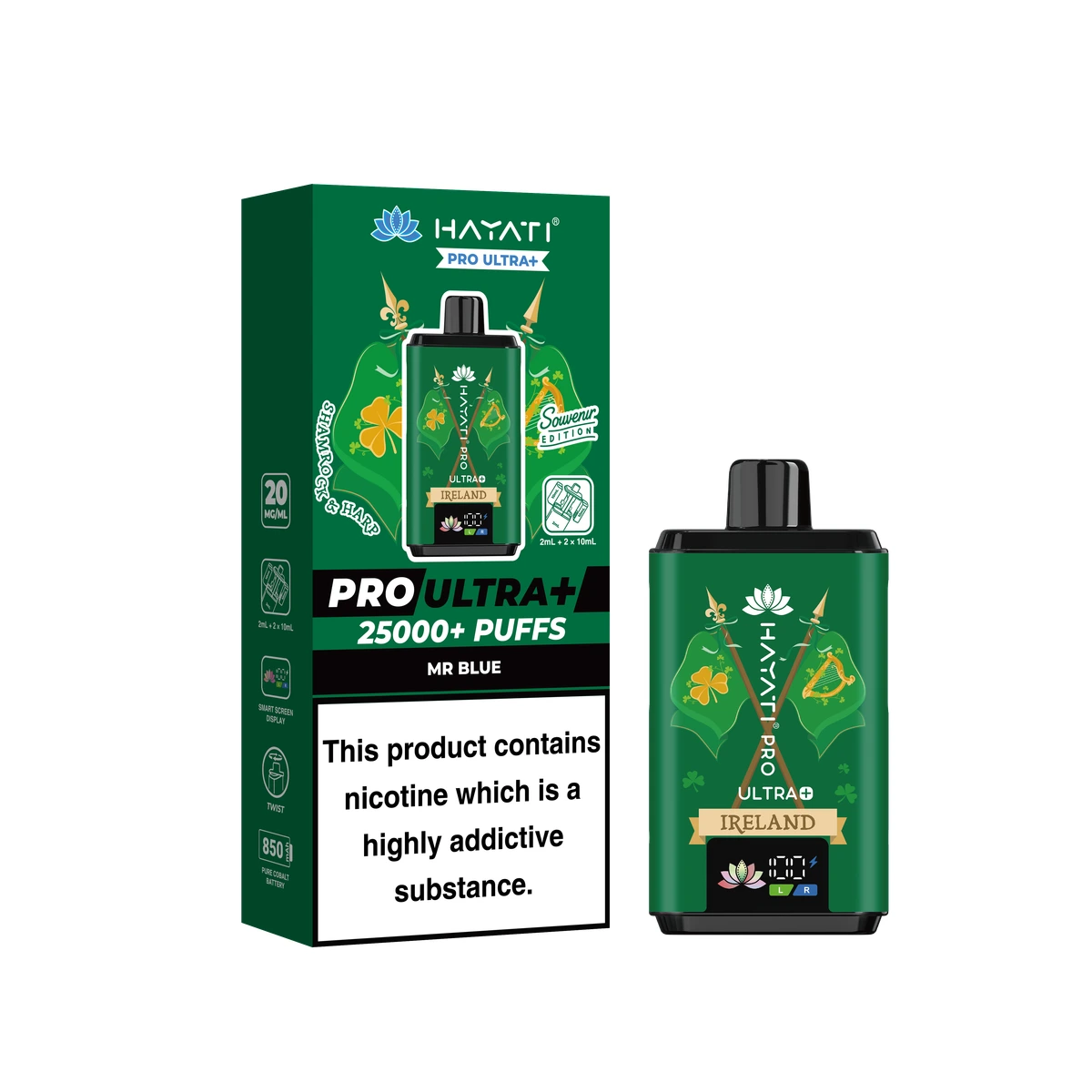Hayati® Pro Ultra+ Souvenir Edition (Ireland) Mr Blue