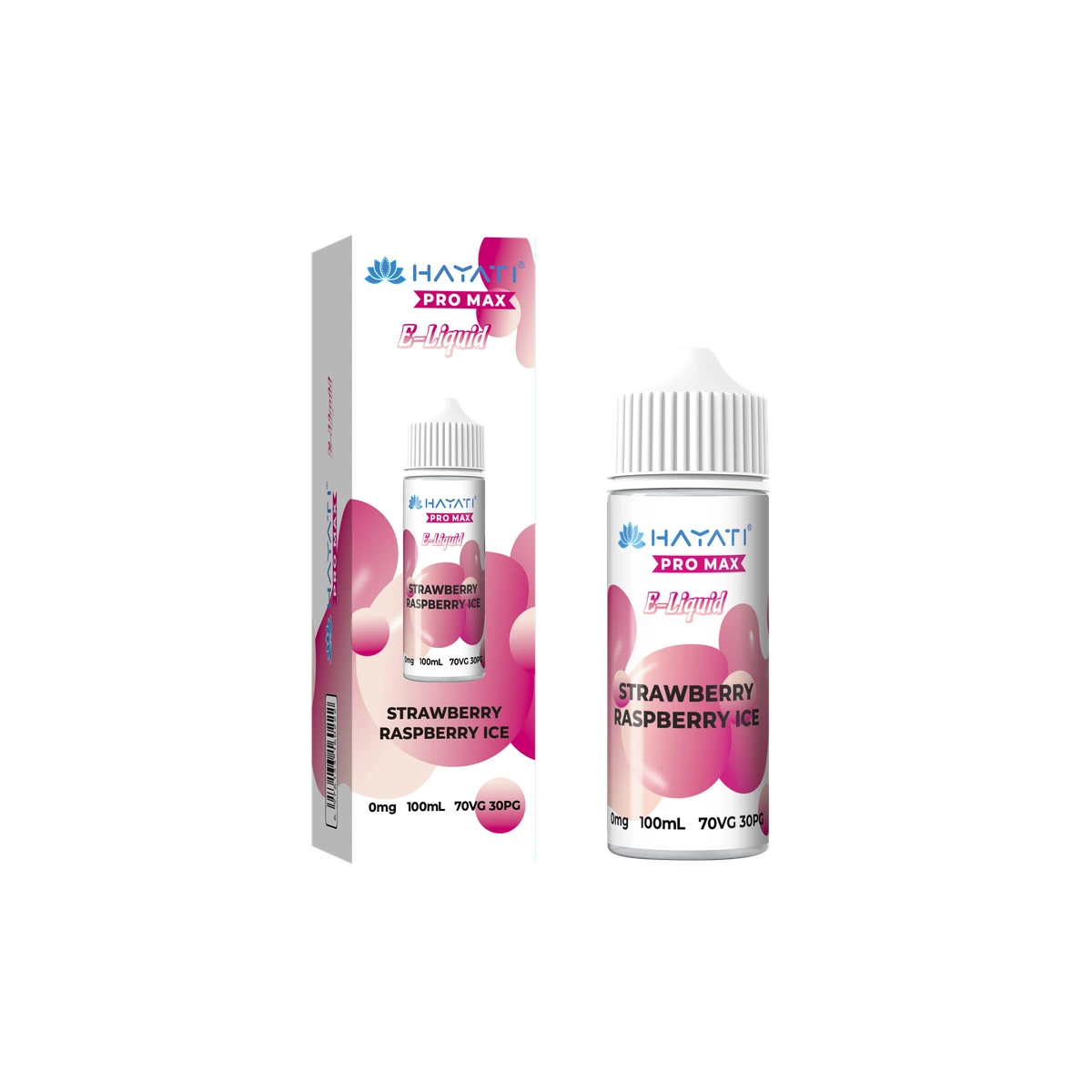 Hayati® Pro Max E-Liquid (70VG 30PG) Strawberry Raspberry Ice