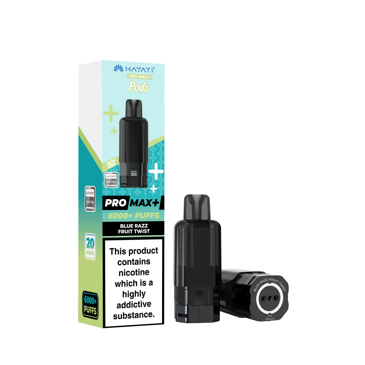 Hayati® Pro Max+ Pods Blue Razz Fruit Twist