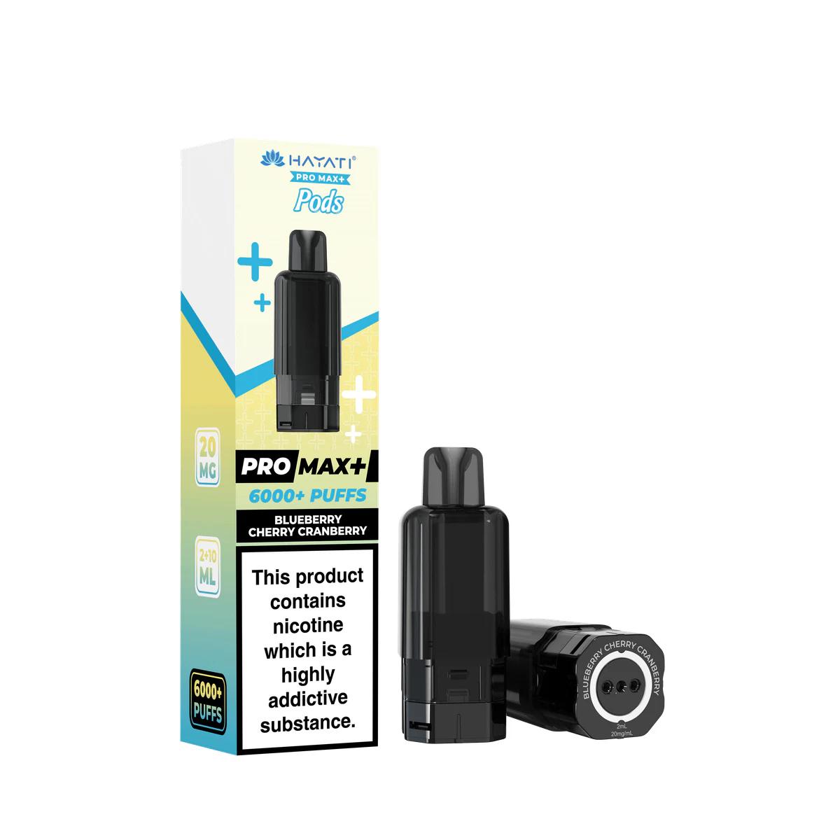 Hayati® Pro Max+ Pods Blueberry Cherry Cranberry