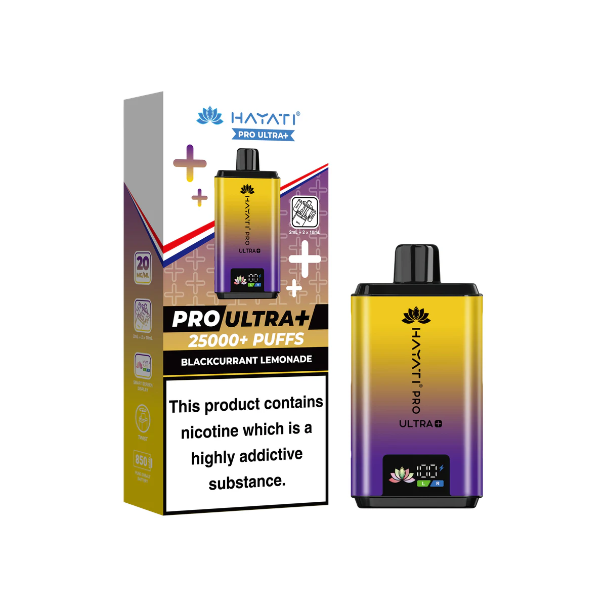 Hayati® Pro Ultra+ Blackcurrant Lemonade