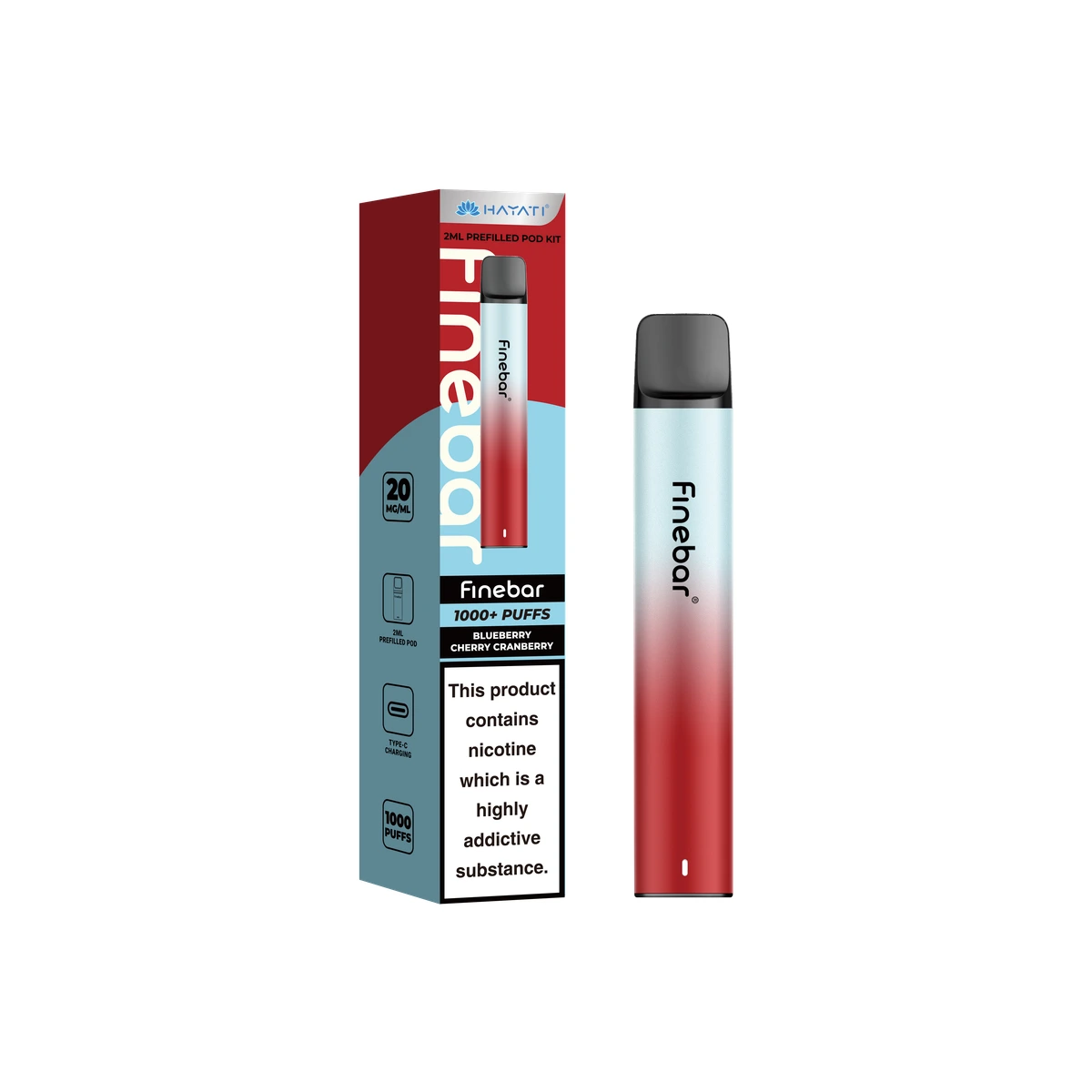 Hayati® Finebar Blueberry Cherry Cranberry