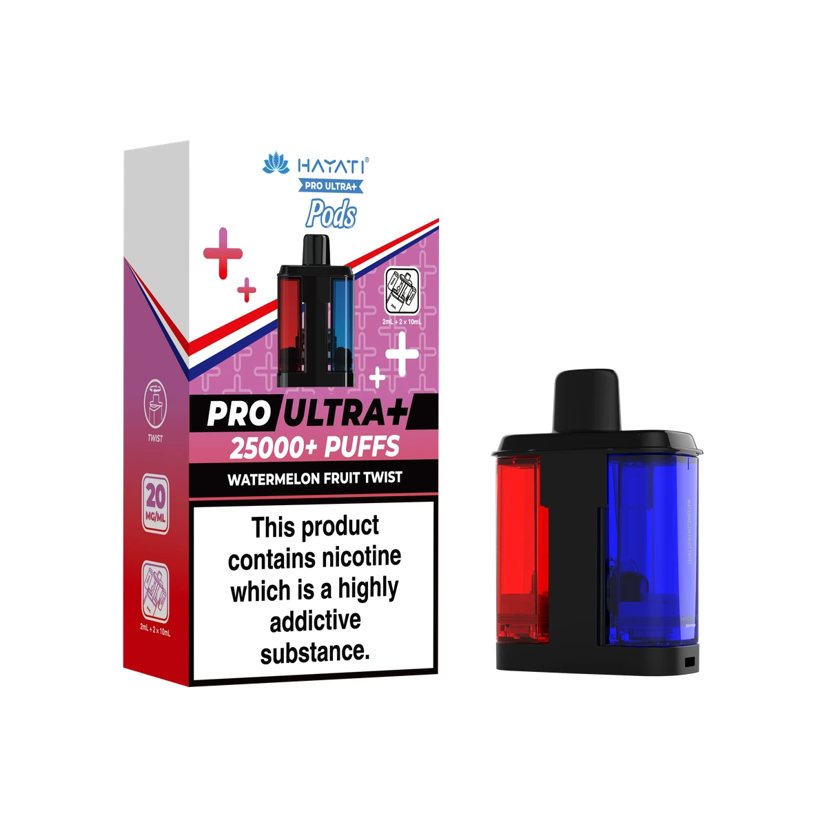 Hayati® Pro Ultra+ Pods Watermelon Fruit Twist