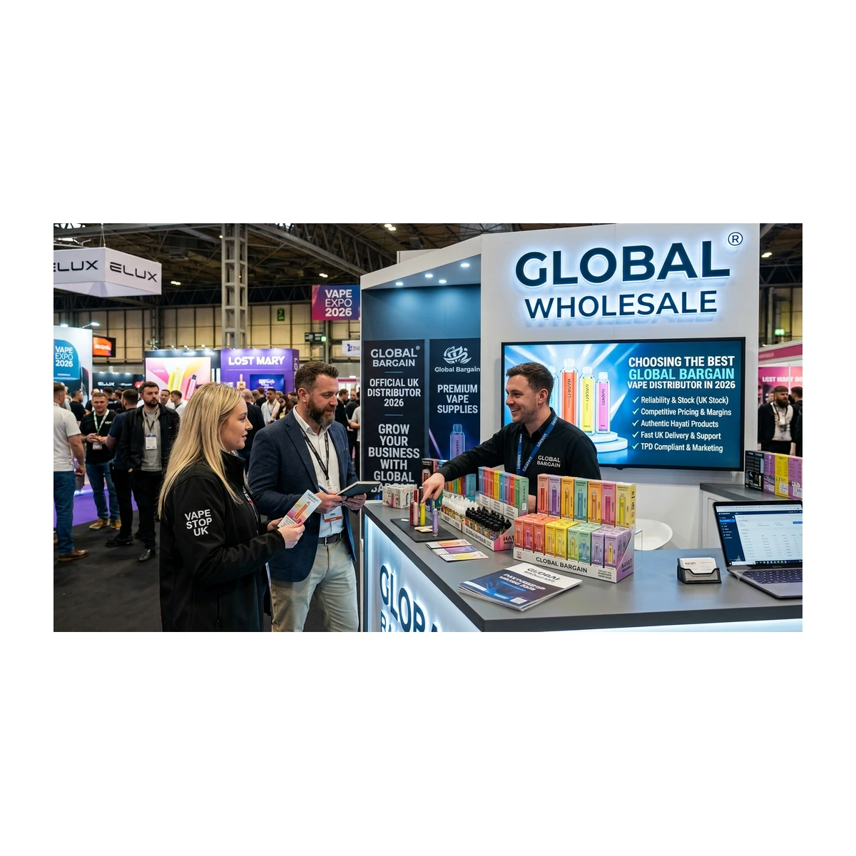 How UK Retailers Can Choose the Best Hayati Wholesale Vape Distributor in 2026