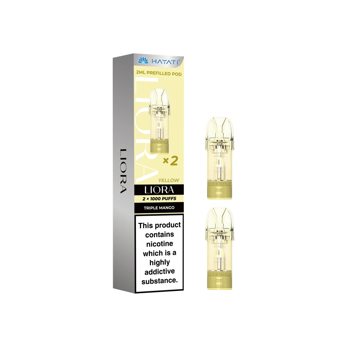 Hayati® Liora 2mL Prefilled Pods Triple Mango