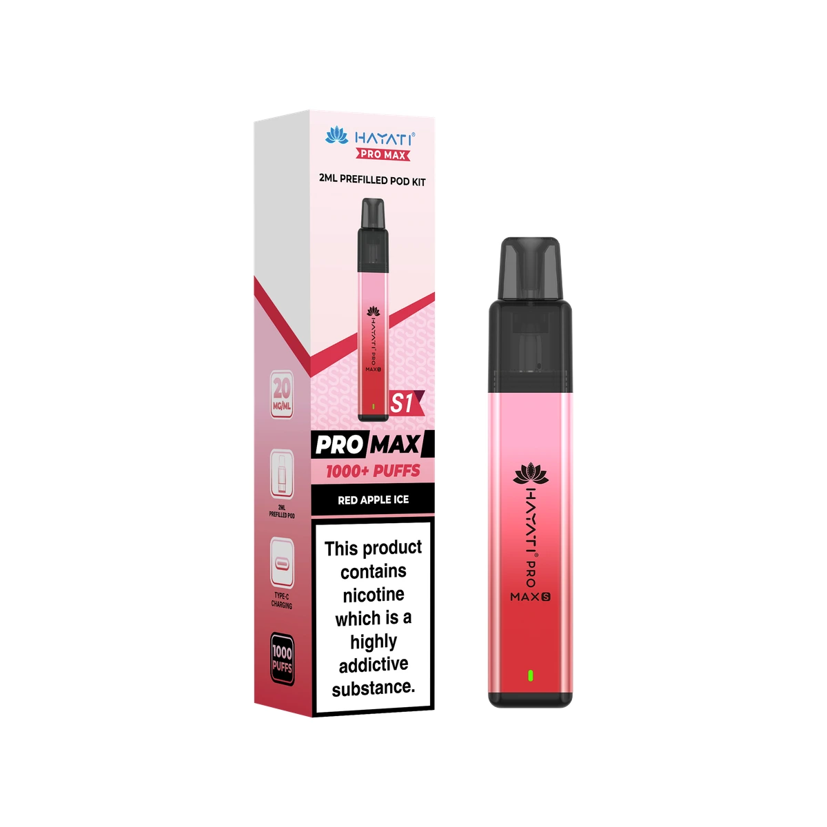 Hayati® Pro Max S1 Red Apple Ice