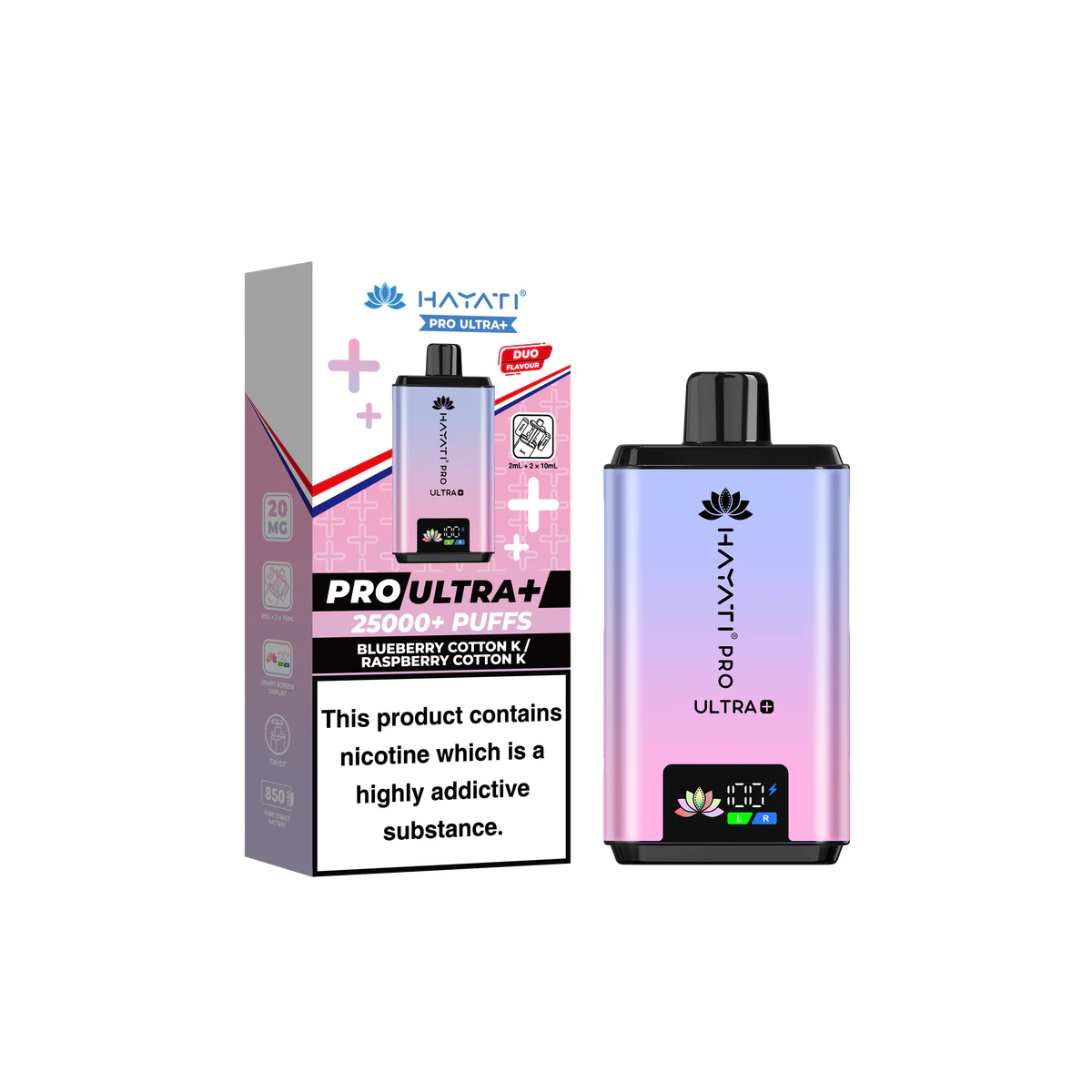 Hayati® Pro Ultra+ Blueberry Cotton K Raspberry Cotton K
