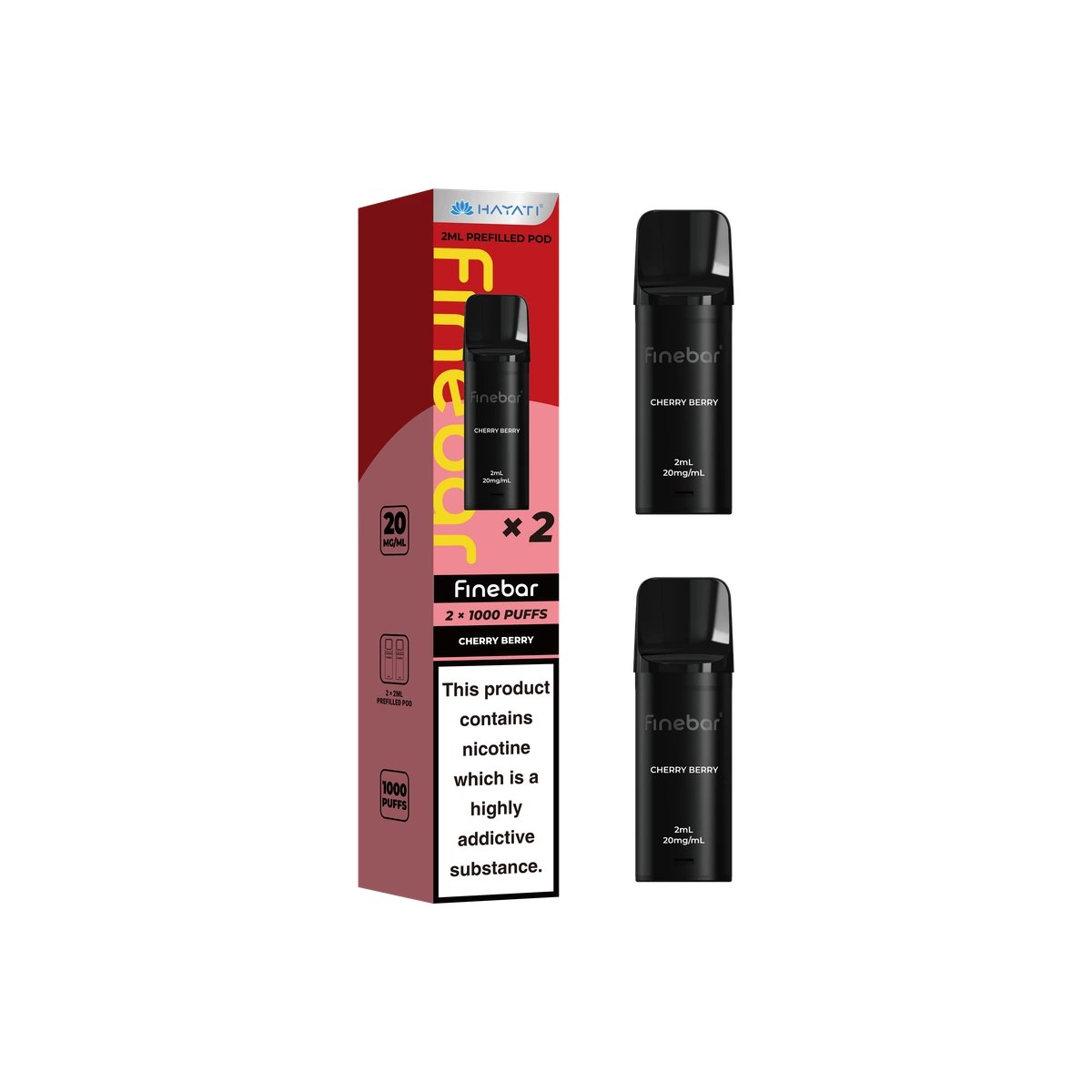 Hayati® Finebar Pods Cherry Berry