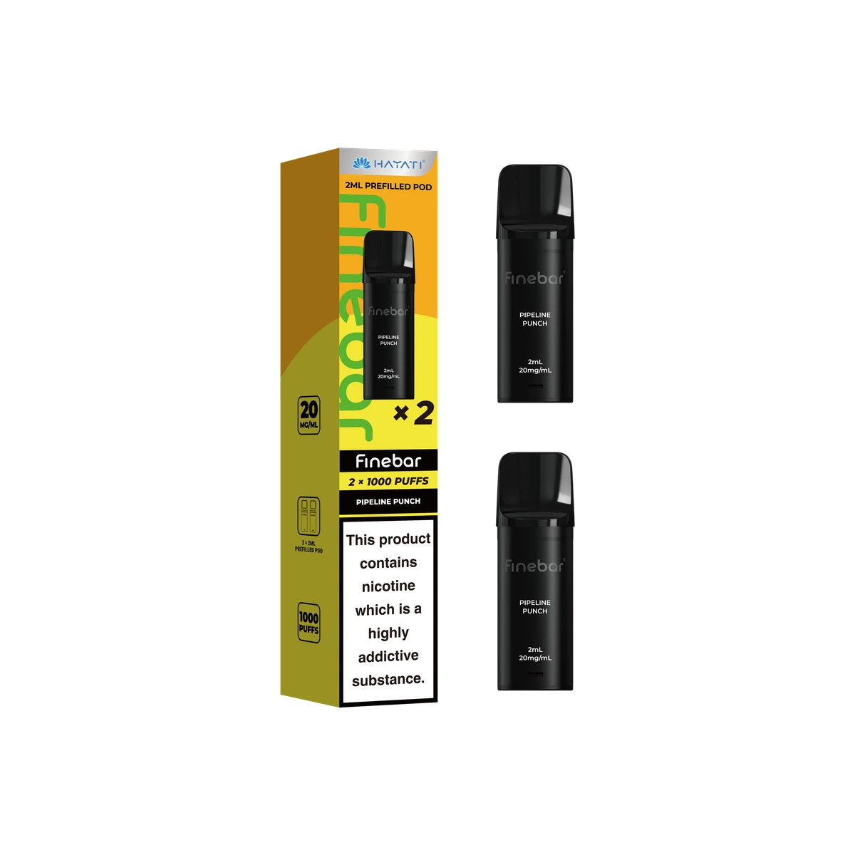 Hayati® Finebar Pods Pipeline Punch