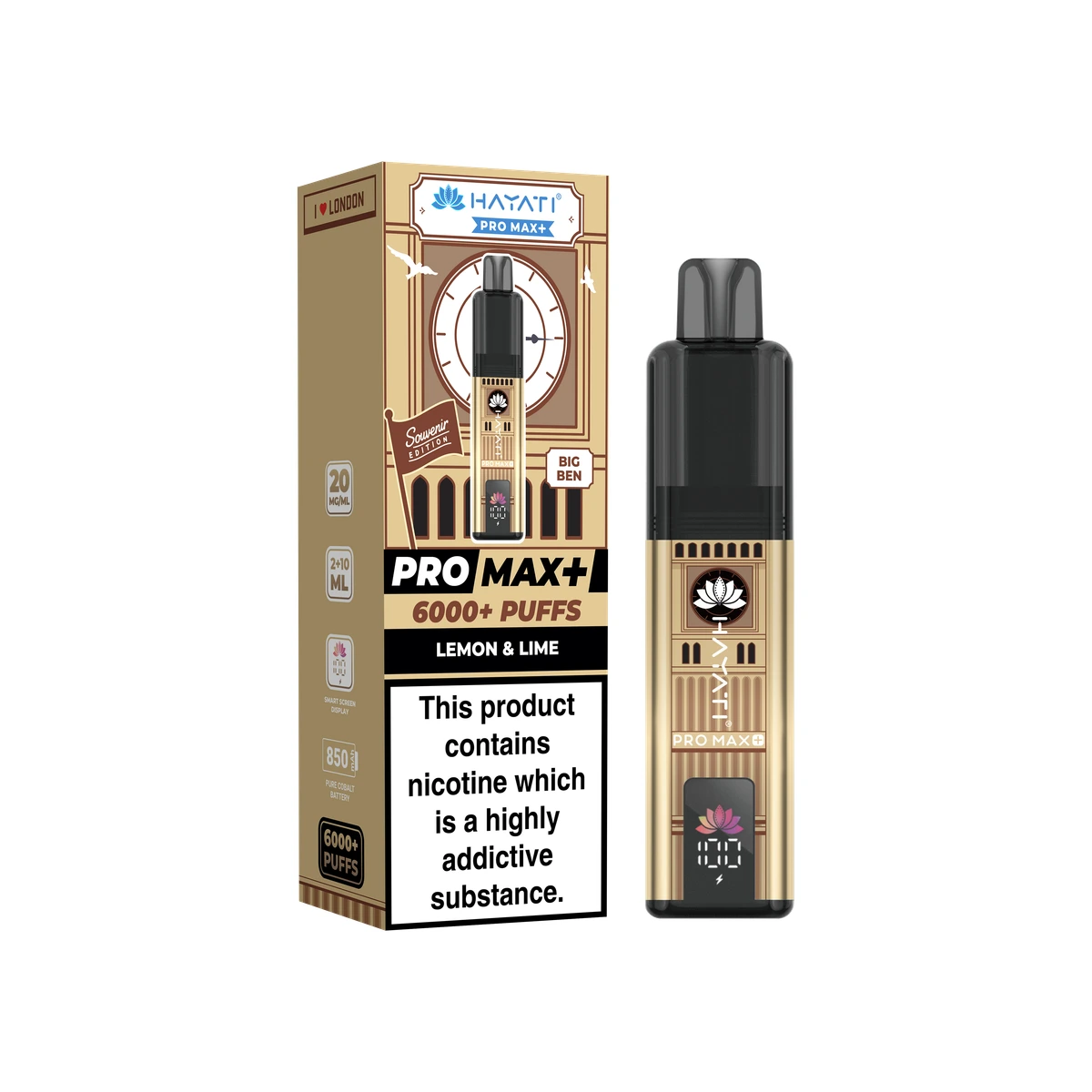Hayati® Pro Ultra+ Souvenir Edition (England) Lemon & Lime