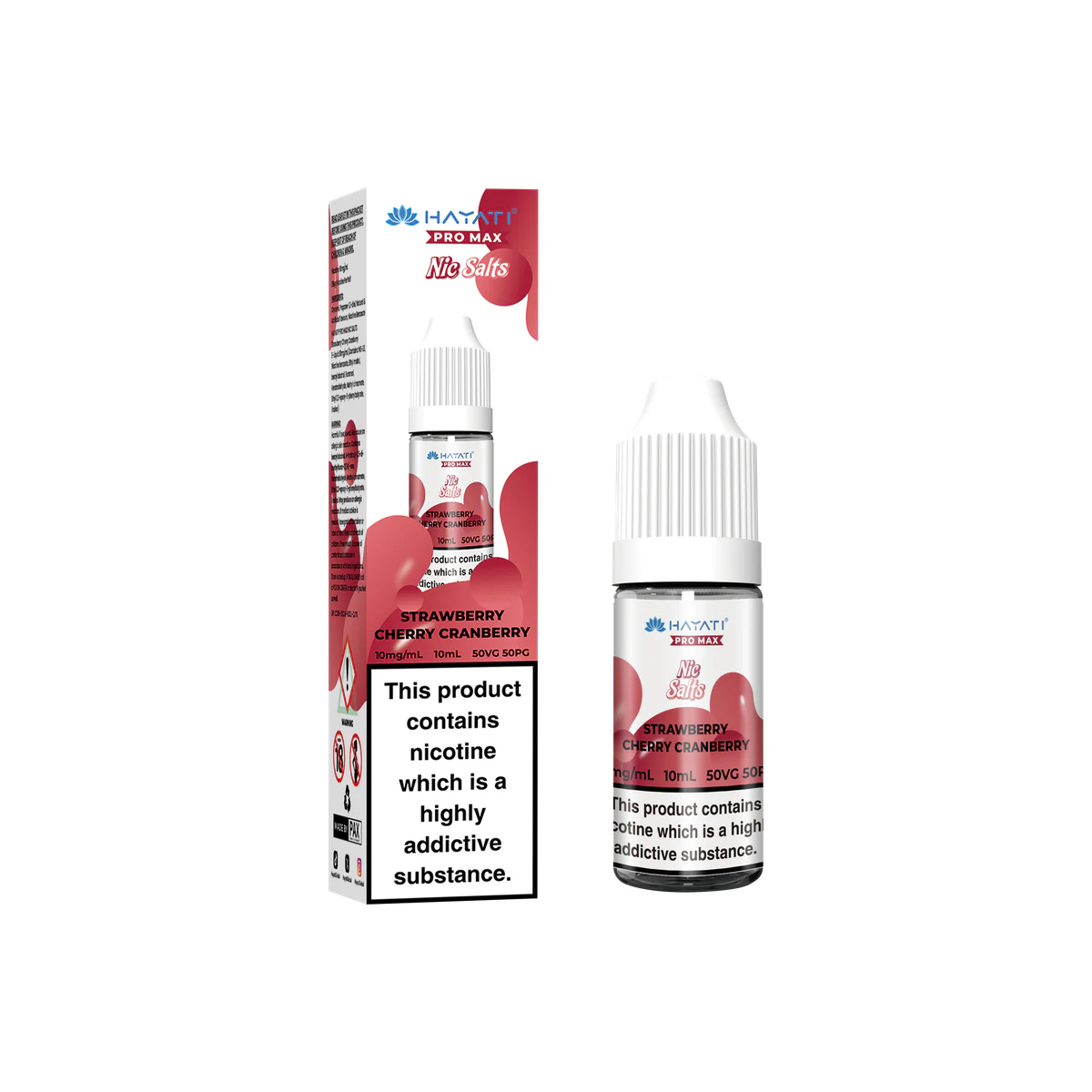 Hayati® Pro Max Nic Salts Strawberry Cherry Cranberry