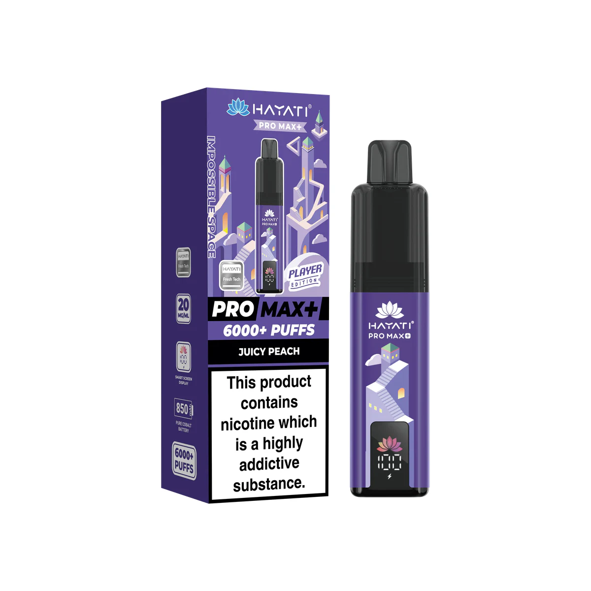 Hayati® Pro Max+ Player Edition Juicy Peach